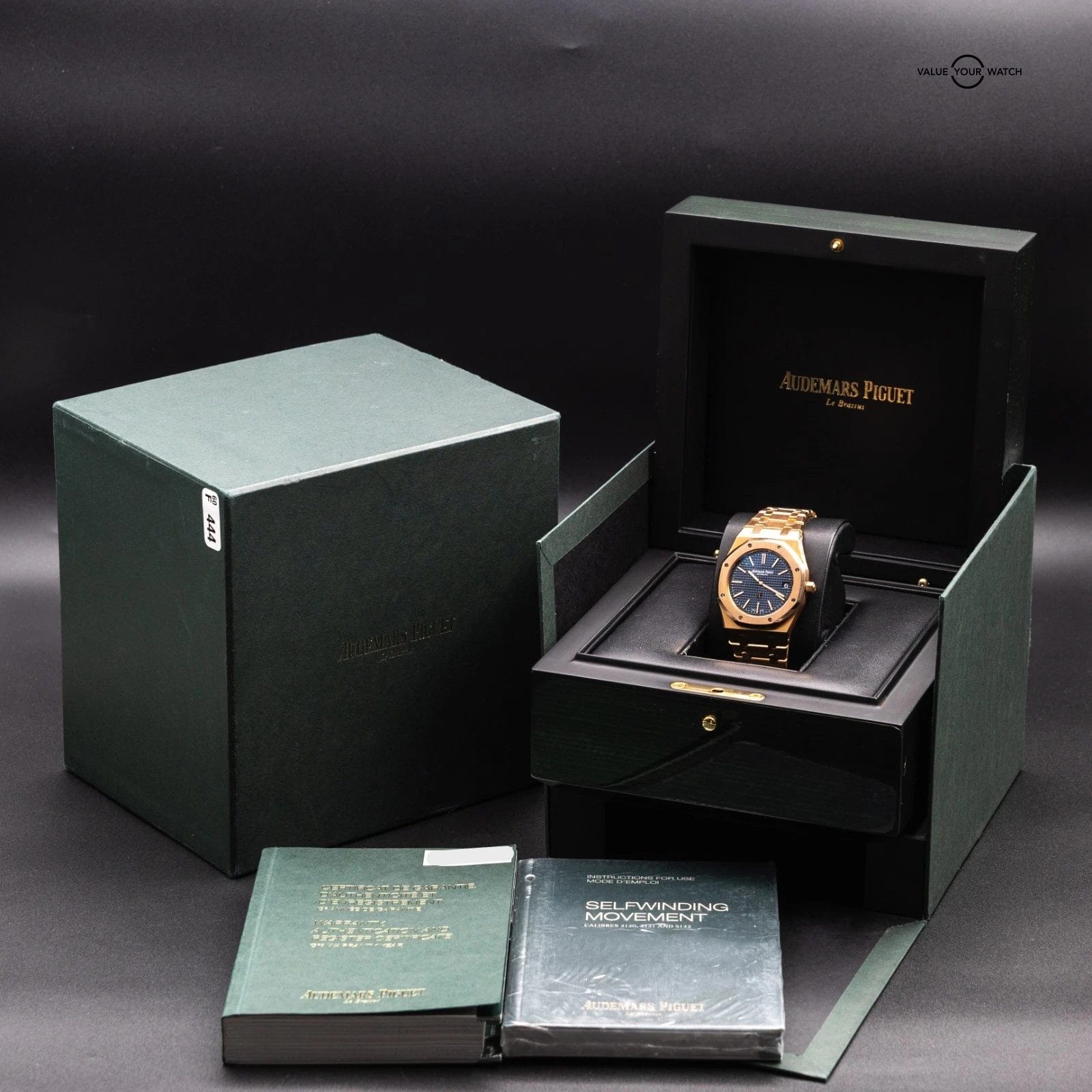 Audemars Piguet Royal Oak ‘Jumbo’ Rose Gold Non-Converted 39mm 15202OR Full Set - Image 13