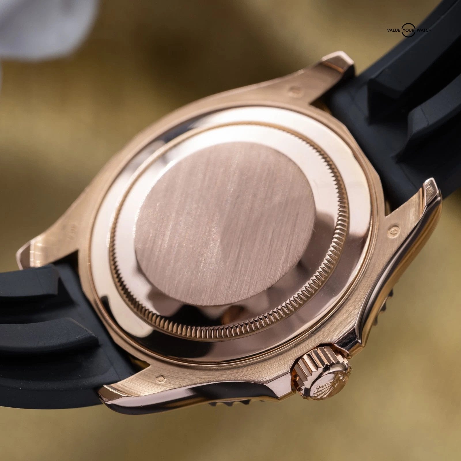 Rolex Yacht-Master 40 Ever Rose Gold Oysterflex Black Dial - 116655 Complete Set - Image 10