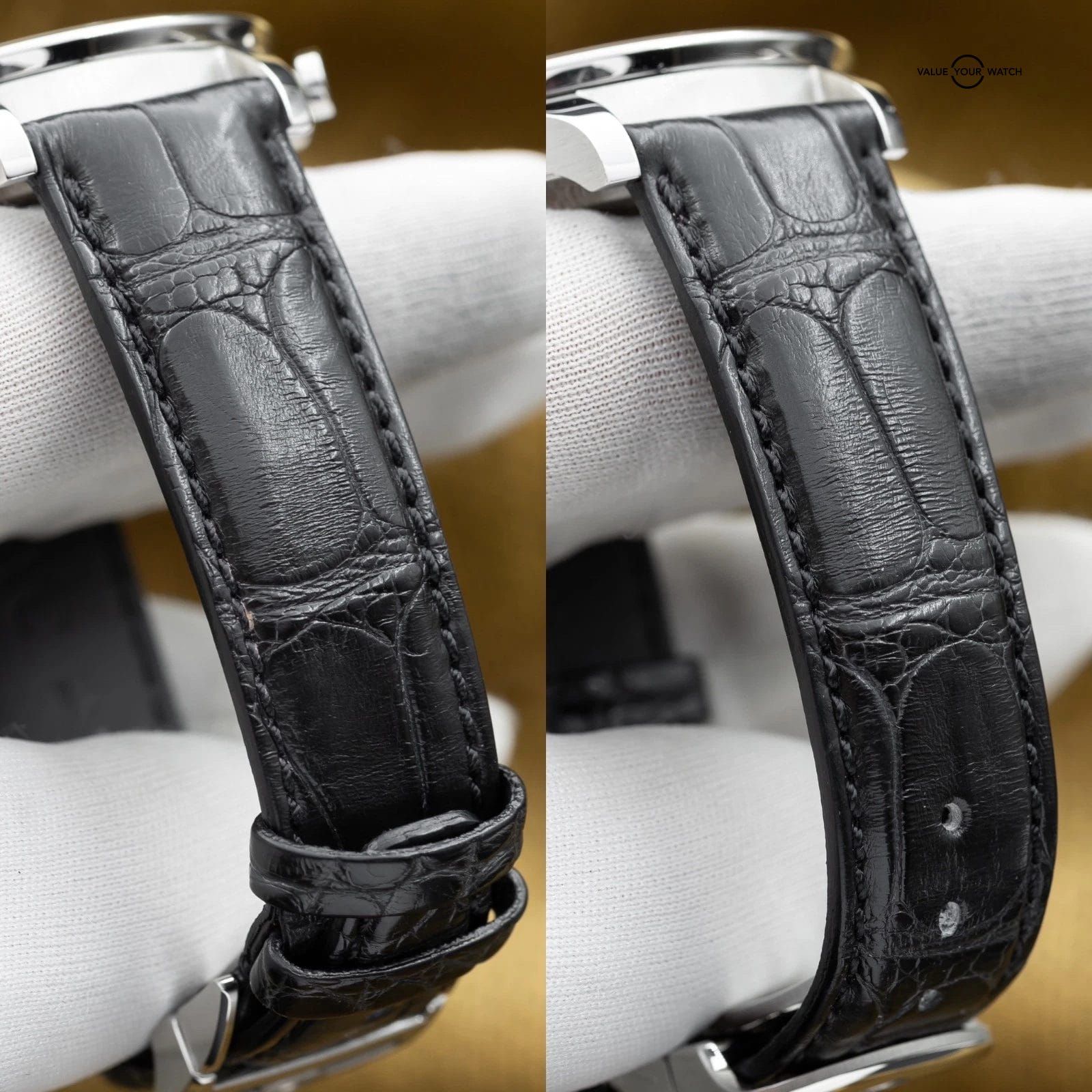 2023 IWC Chronograph Portuguese Stainless Steel 41mm Black IW371609 - Full Set - Image 9