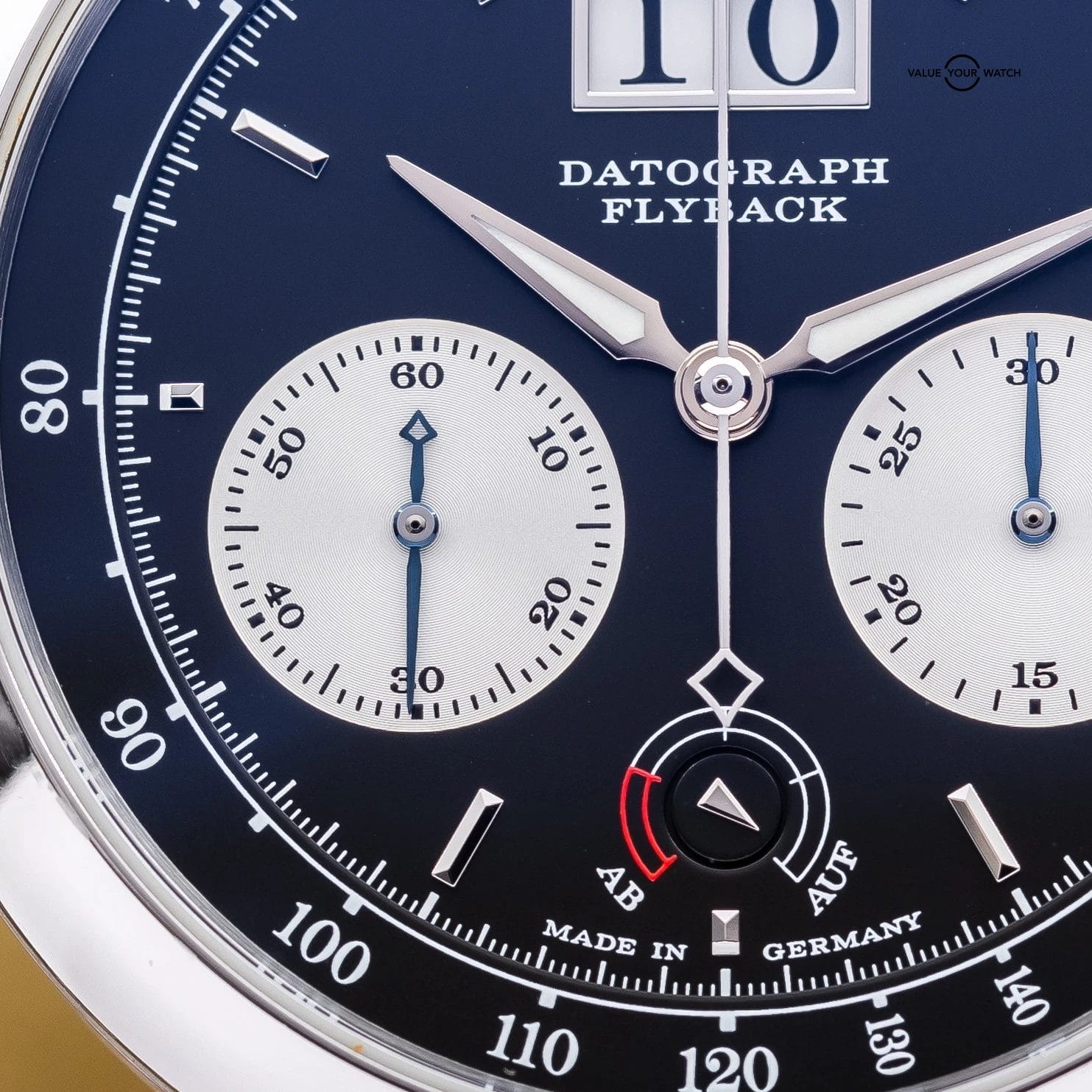 A. Lange & Söhne Datograph Up/Down Platinum 41mm Black Dial 405.035 - Full Set - Image 23