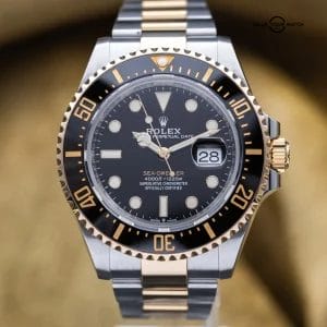 Rolex Sea-Dweller Stainless Steel Yellow Gold Black Dial – 126603 Complete Set