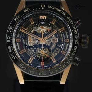 TAG Heuer Carrera Calibre HEUER 01 | Ref. CAR2A5A.FT6044 | 35mm | Titanium & 18k Rose Gold | Complete Set (2018)