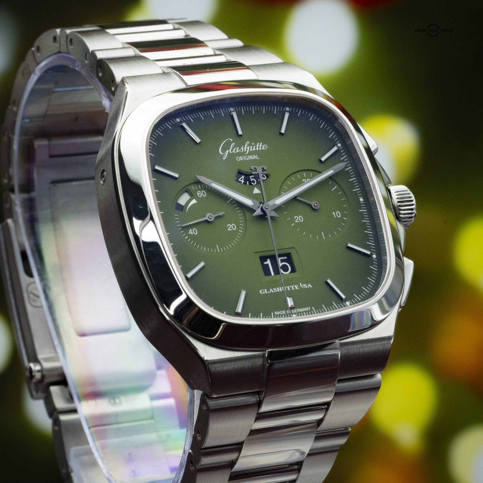 Glashütte Original Seventies Chronograph Fab Green LE | Ref 1-37-02-09-02-70 | 40mm - Image 4