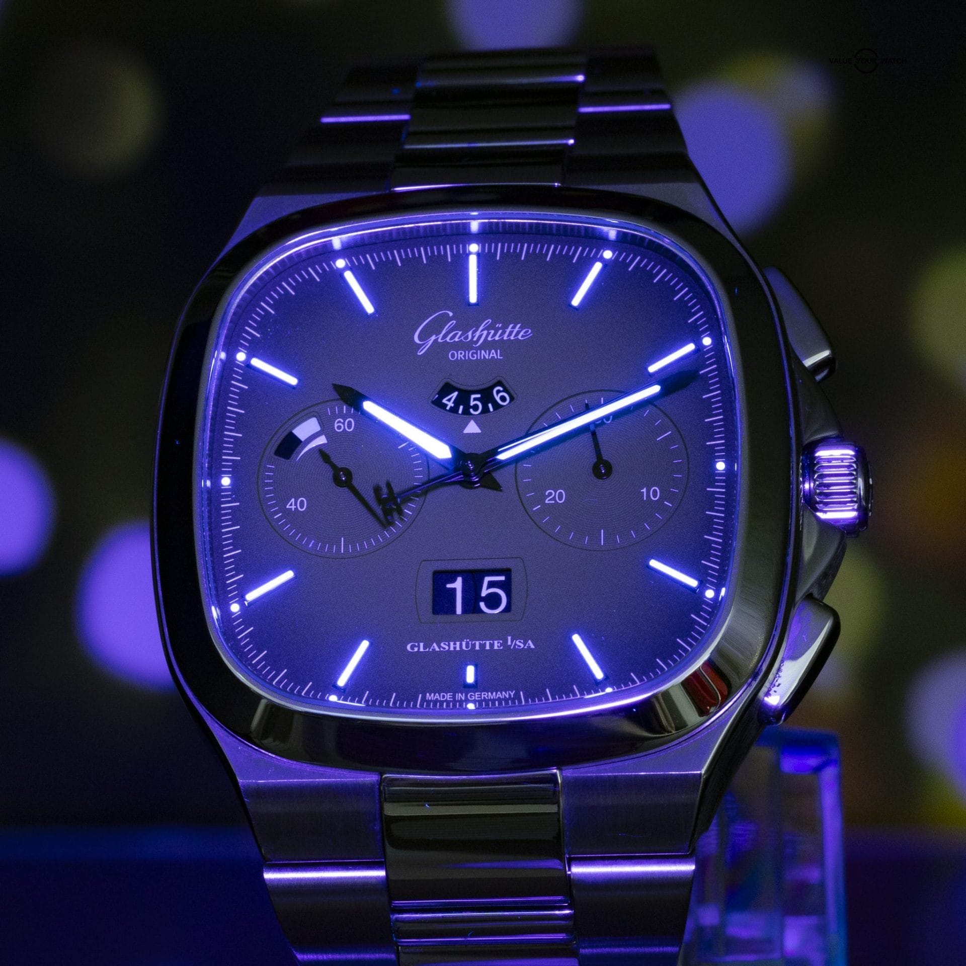 Glashütte Original Seventies Chronograph Fab Green LE | Ref 1-37-02-09-02-70 | 40mm - Image 6