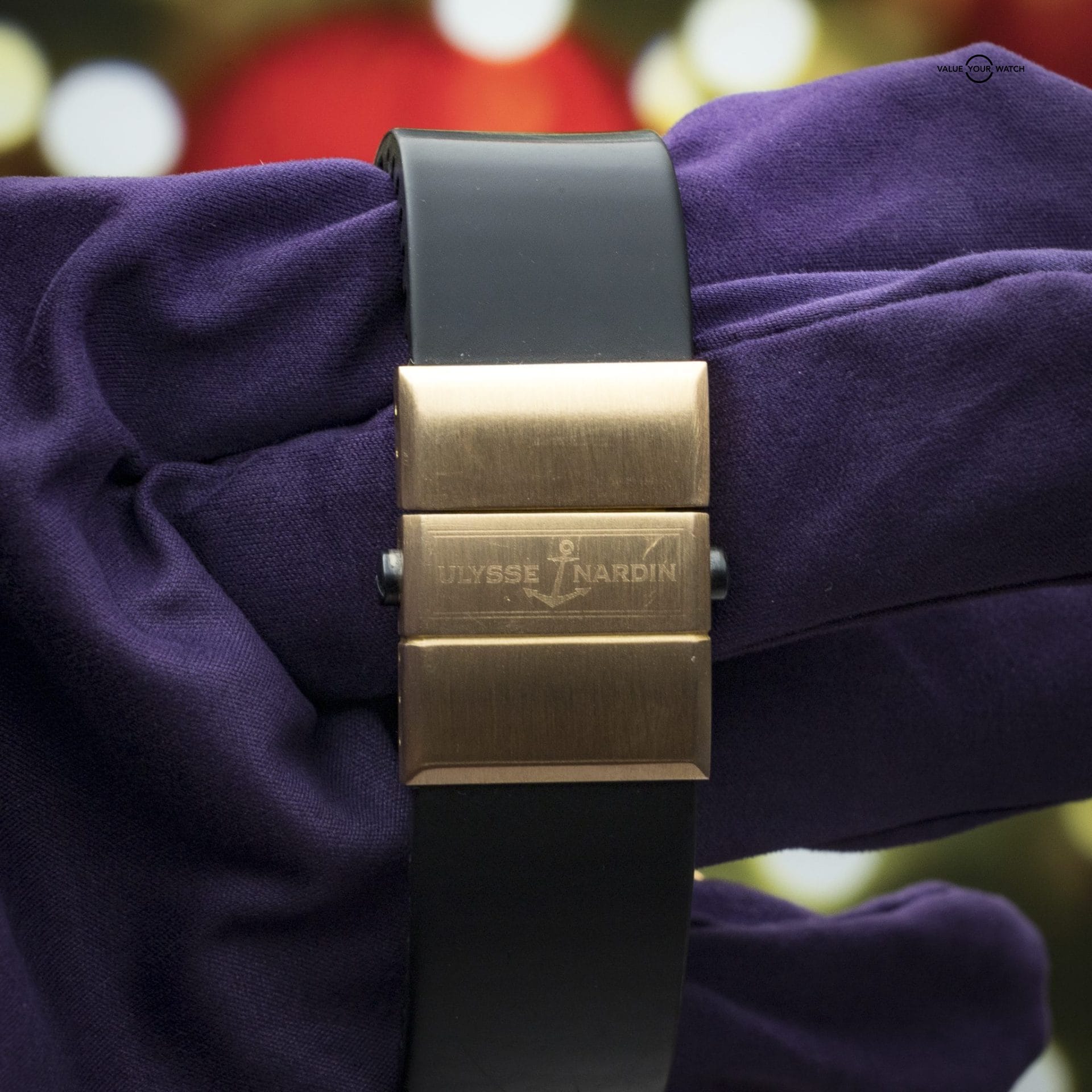 Ulysse Nardin Maxi Marine Chronograph 18K Rose Gold | Ref 356-66-3/319 | 43mm - Image 10