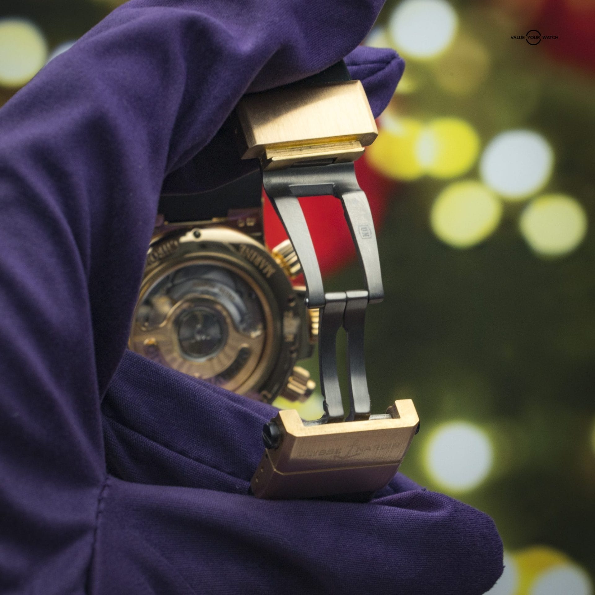 Ulysse Nardin Maxi Marine Chronograph 18K Rose Gold | Ref 356-66-3/319 | 43mm - Image 11