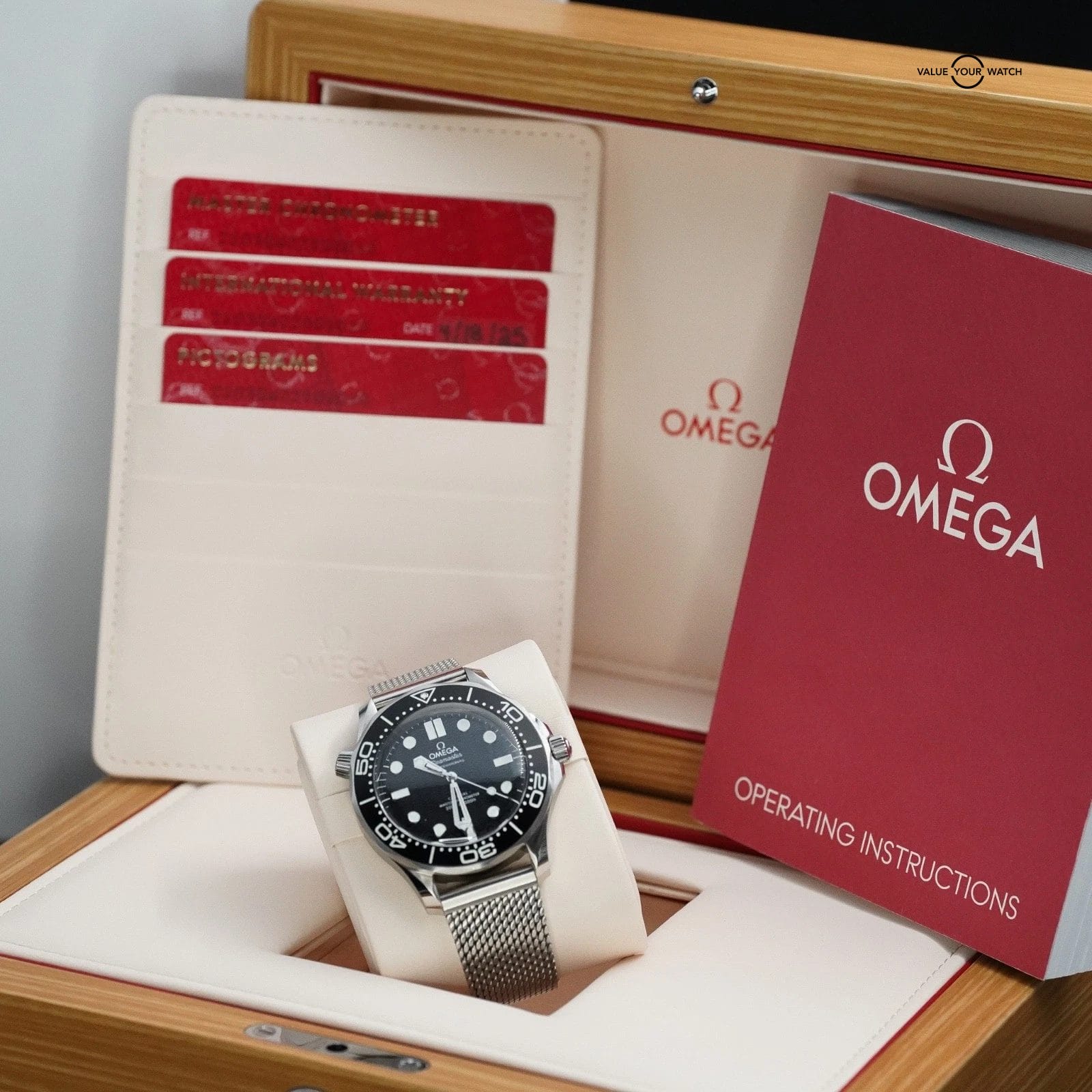 Omega Seamaster 2025 Mesh Diver - Daniel Craig 210.30.42.20.01.010 Complete Set - Image 2