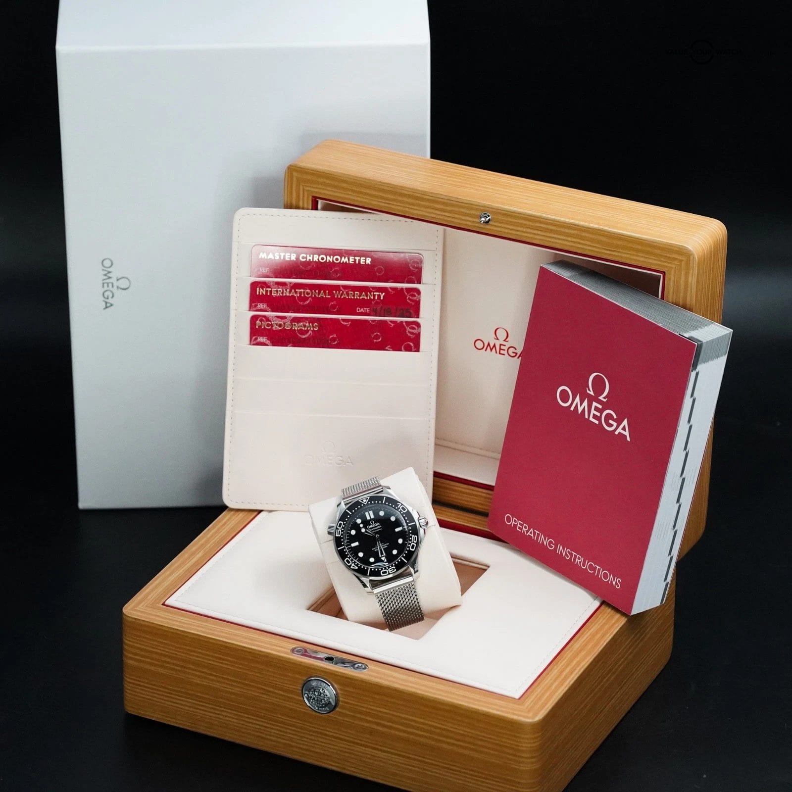 Omega Seamaster 2025 Mesh Diver - Daniel Craig 210.30.42.20.01.010 Complete Set - Image 15
