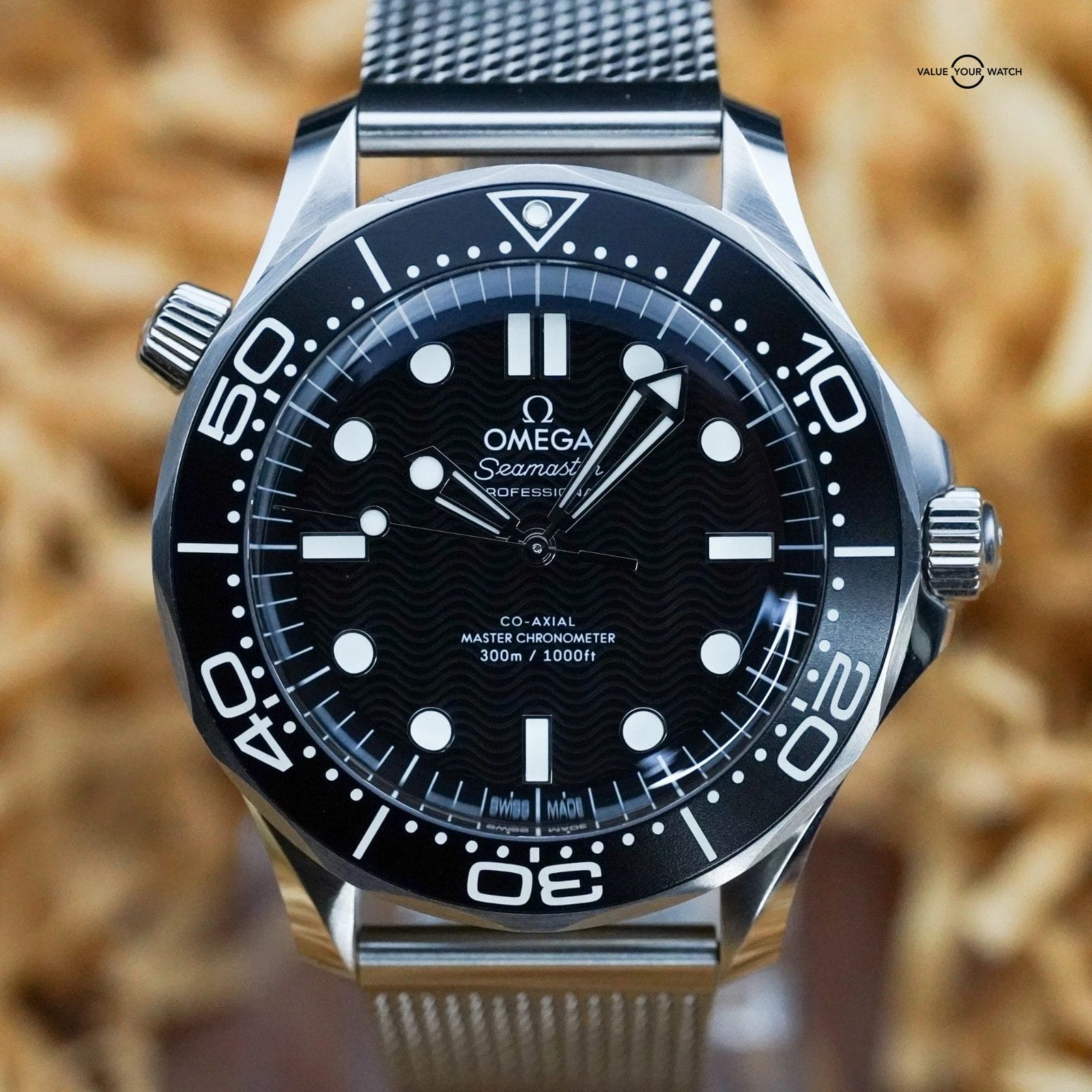 Omega Seamaster 2025 Mesh Diver - Daniel Craig 210.30.42.20.01.010 Complete Set
