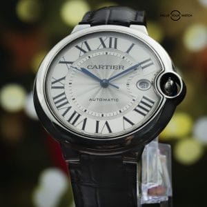Cartier Ballon Bleu 42mm Silver Dial Mens | Ref WSBB0039 | Full Set 2023