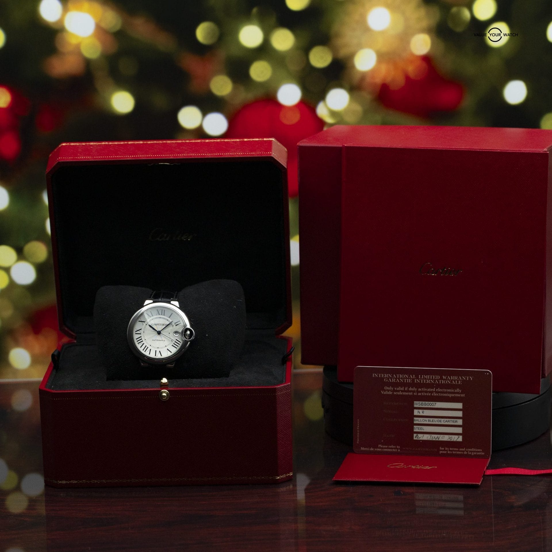 Cartier Ballon Bleu 42mm Silver Dial Mens | Ref WSBB0039 | Full Set 2023 - Image 3