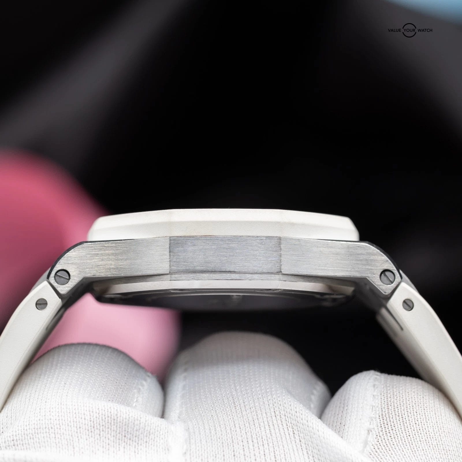 Audemars Piguet Royal Oak Offshore Diamond Bezel Silver Women's Watch - 67540SK - Image 5