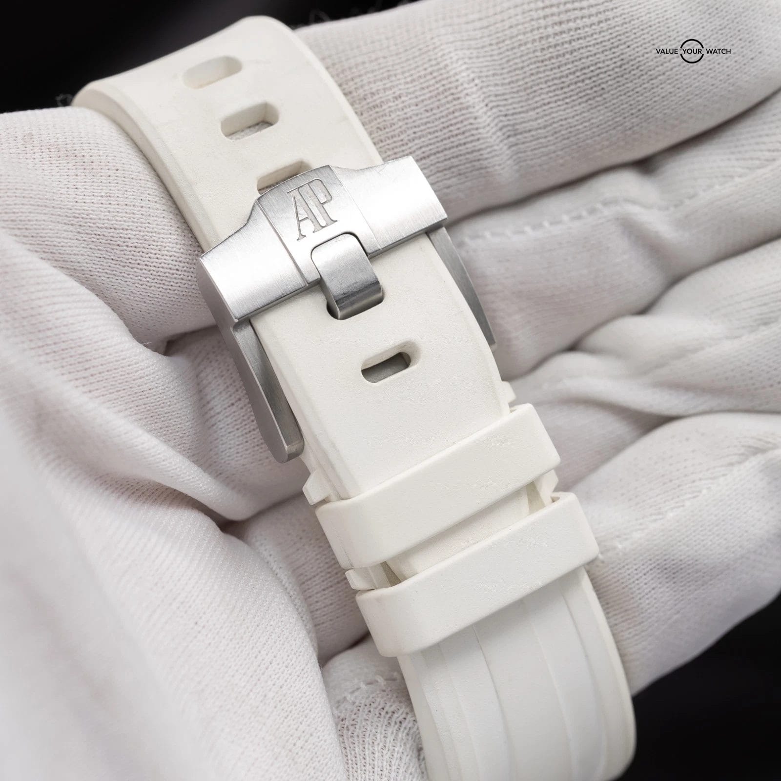 Audemars Piguet Royal Oak Offshore Diamond Bezel Silver Women's Watch - 67540SK - Image 10