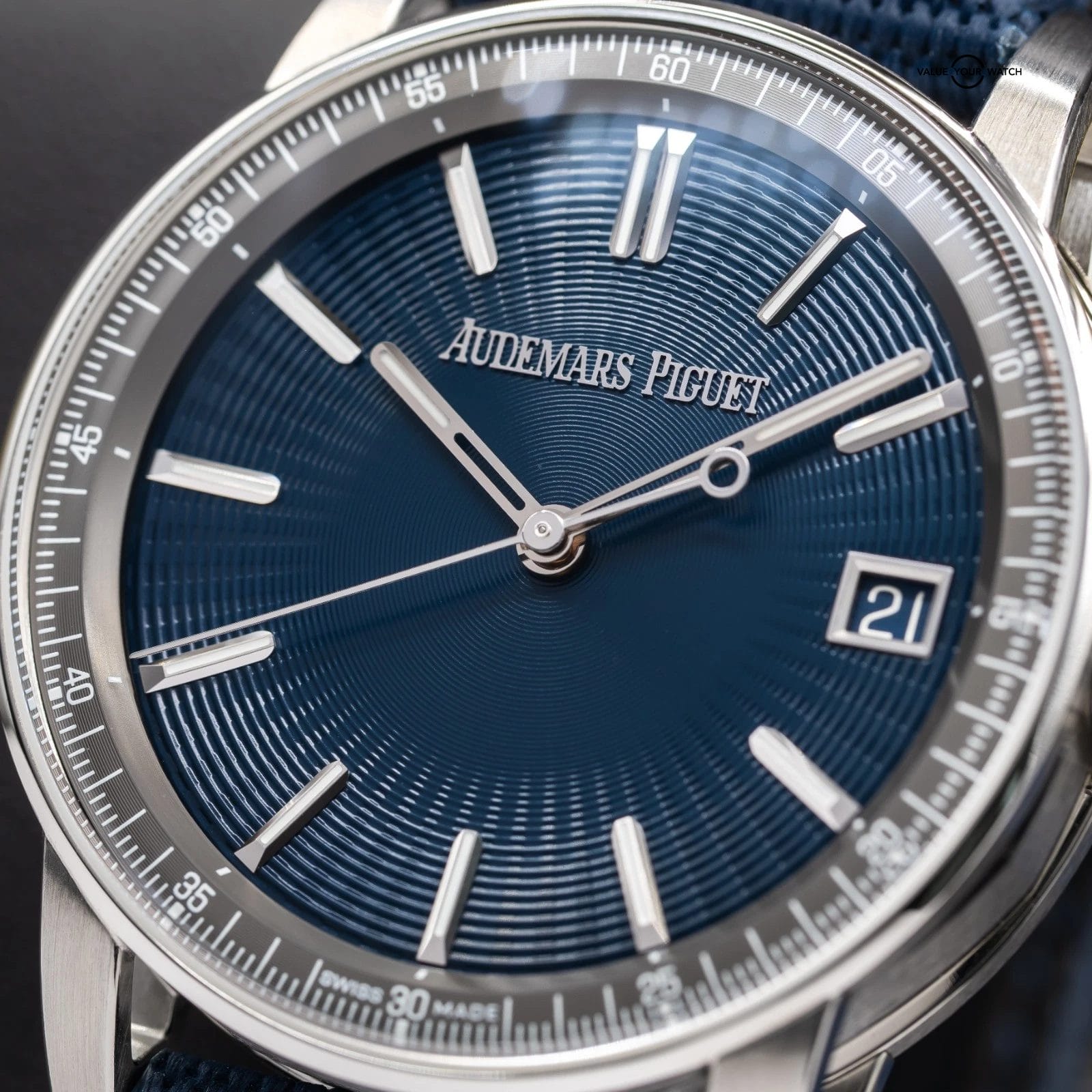 2025 Audemars Piguet Code 11.59 Blue Men's Watch - 15210ST New & Unworn - Image 6