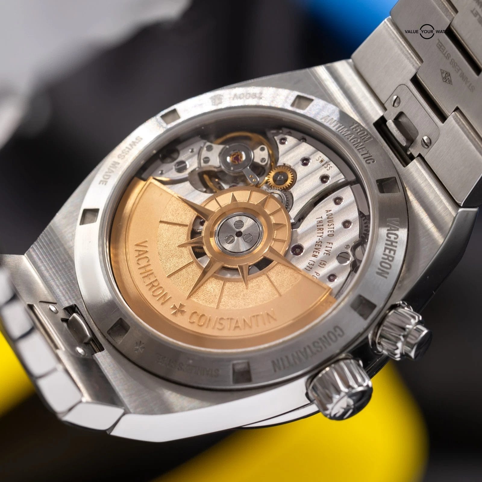 Vacheron Constantin Overseas Dual Time Blue Men's Watch -7900V/110A-B334 - Image 4