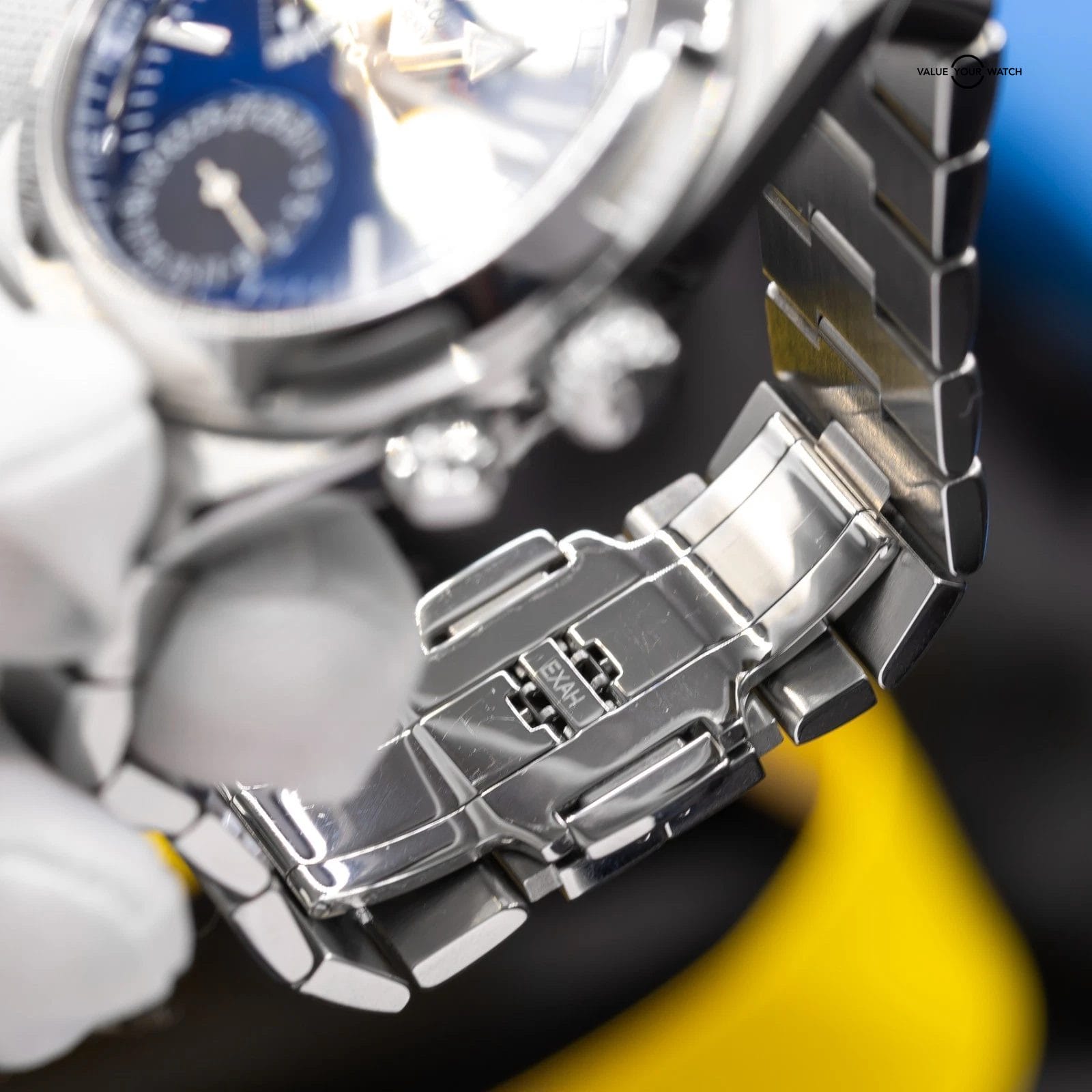 Vacheron Constantin Overseas Dual Time Blue Men's Watch -7900V/110A-B334 - Image 5