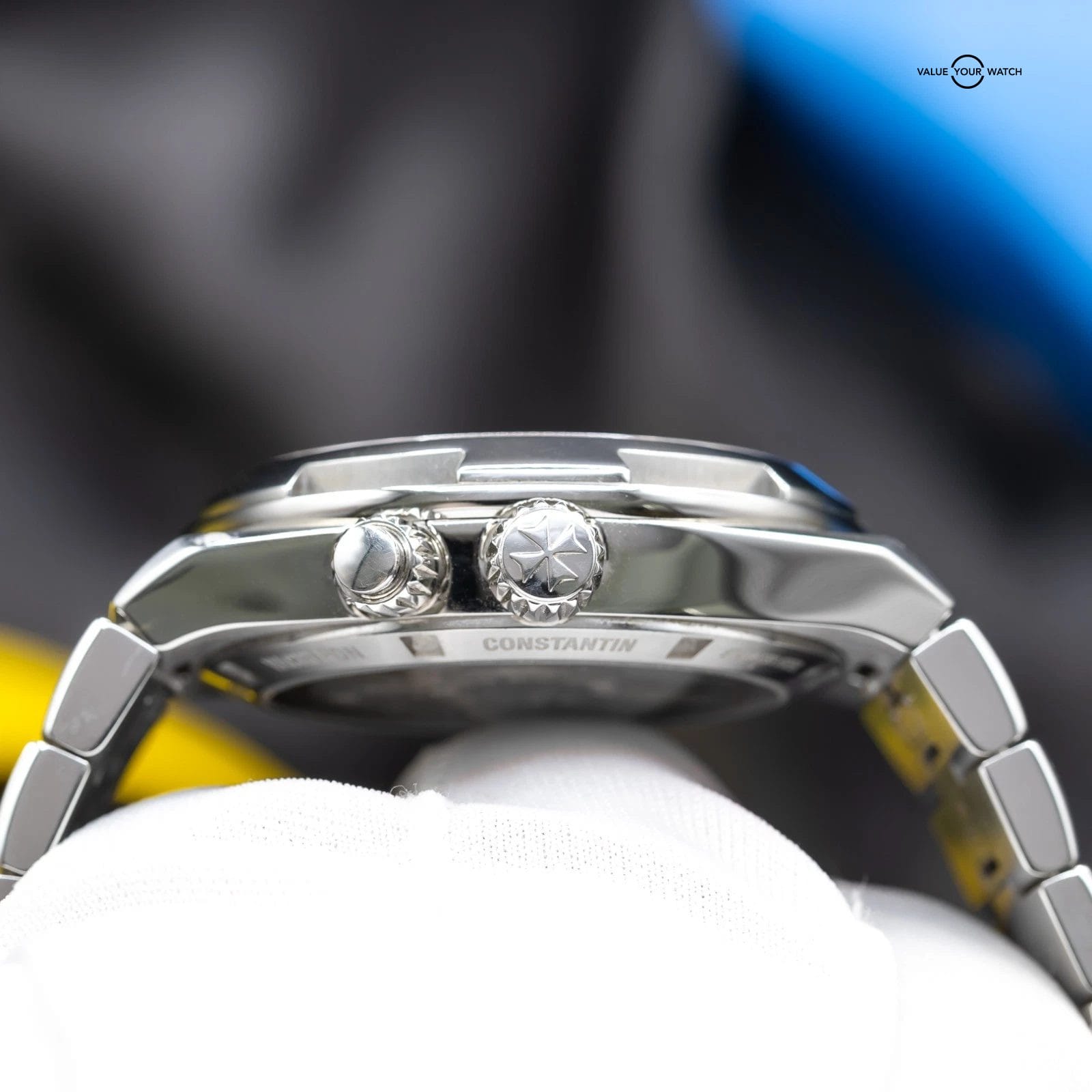 Vacheron Constantin Overseas Dual Time Blue Men's Watch -7900V/110A-B334 - Image 10