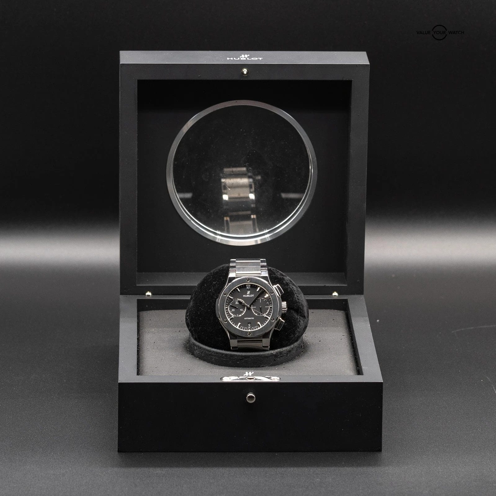 Hublot Classic Fusion Titanium Chronograph Men's Black Watch - 540.NX.1170.NX - Image 2