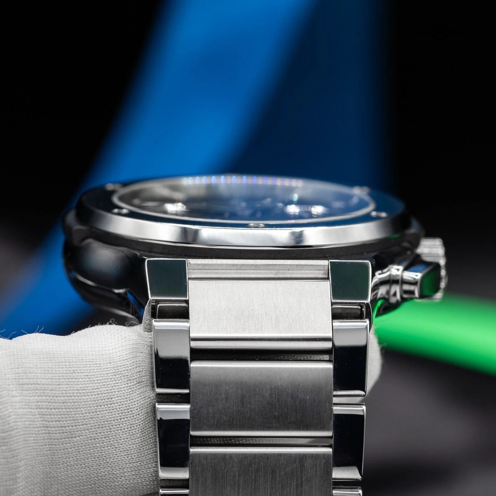 Hublot Classic Fusion Titanium Chronograph Men's Black Watch - 540.NX.1170.NX - Image 9