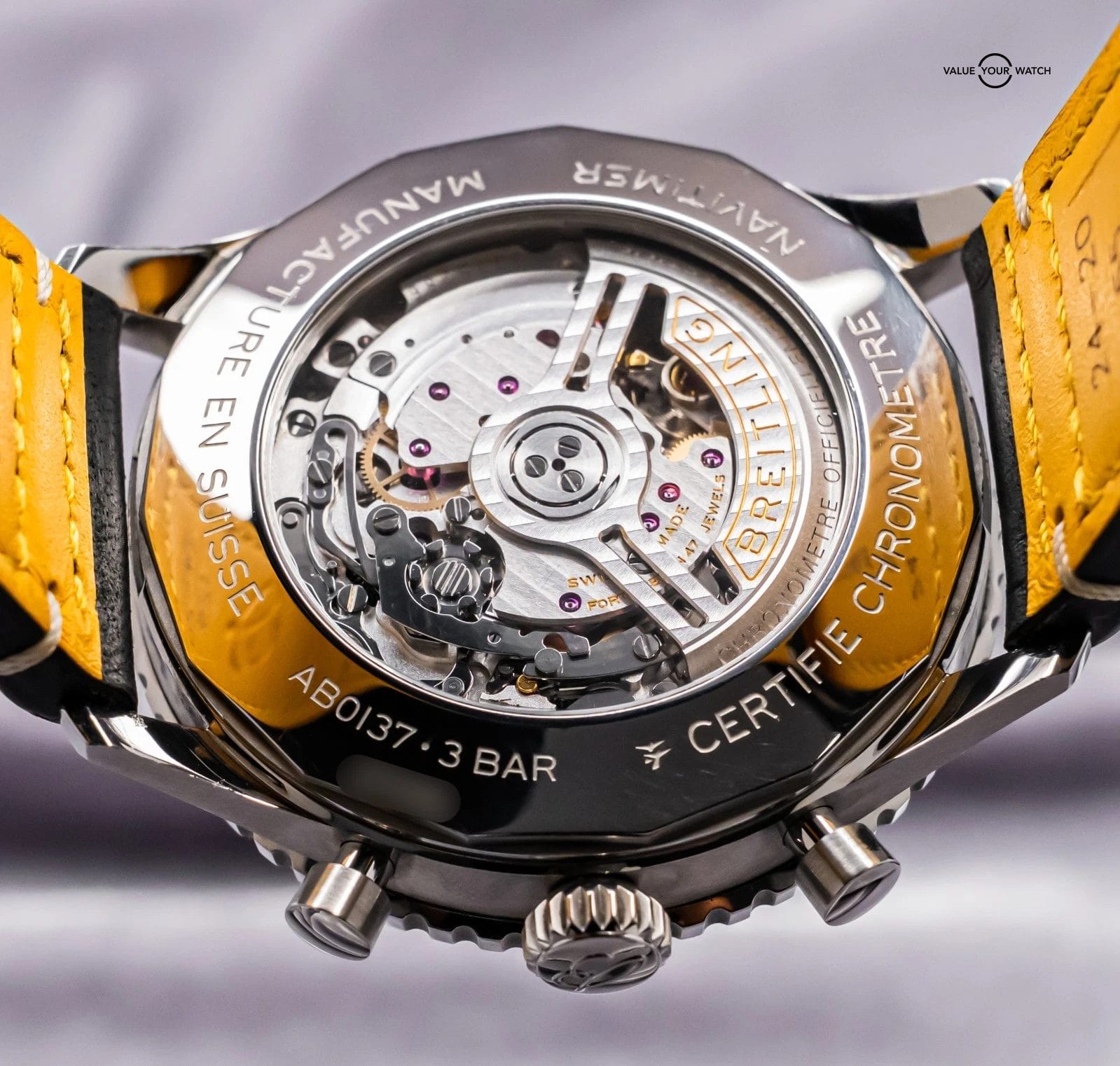 Breitling Navitimer B01 Chronograph 46 mm $10K MSRP Deploy Stainless AB0137 - Image 14