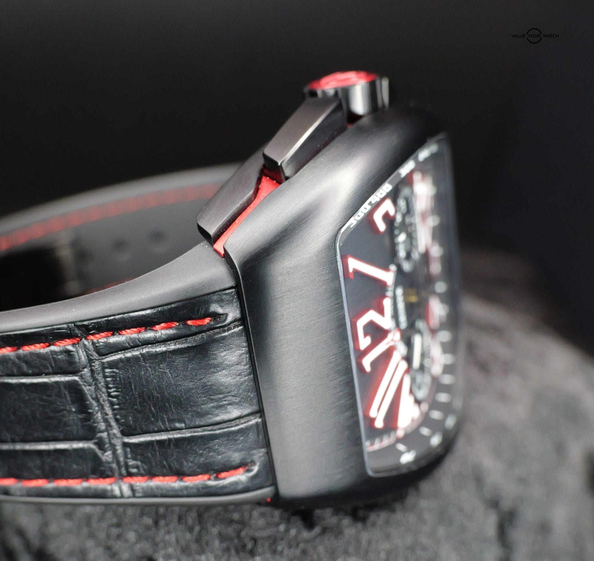 Franck Muller Vanguard V45 CC DT TT NR BR 44MM Titanium Black Dial Full Set WARRANTY - Image 5