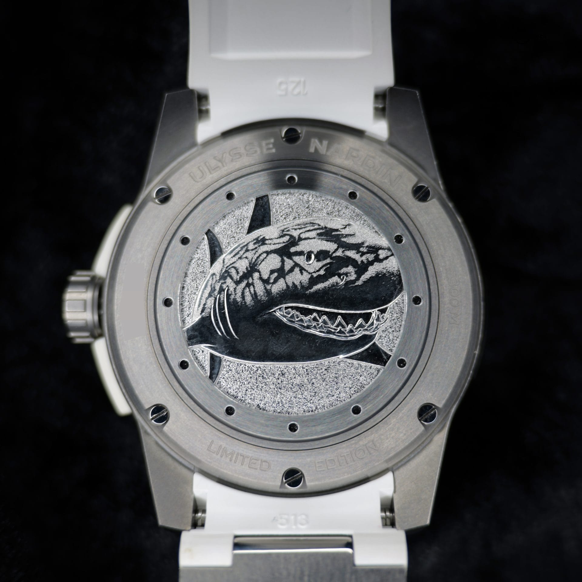 Ulysse Nardin Diver Chronometer Great White Limited Edition 1183-170LE-3/90-GW 44MM Titanium Grey Dial WARRANTY - Image 10