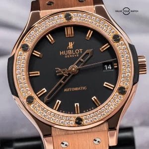 Hublot Classic Fusion King Gold Diamonds 38mm Automatic 565.OX.1180.LR.1104