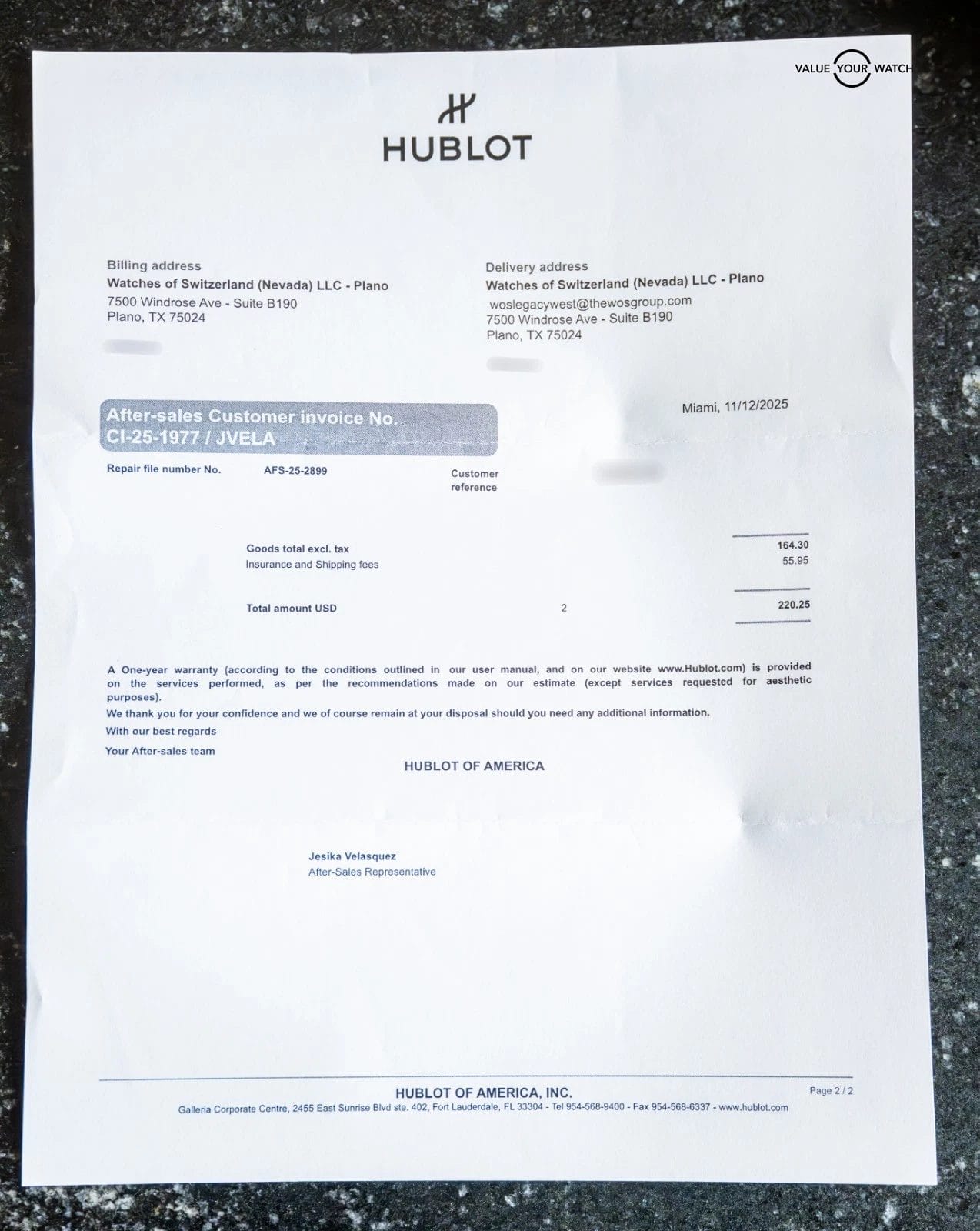 Hublot Big Bang 44 Black Magic Diamonds $24K MSRP Ceramic Box 301.CV.130.RX.114 - Image 14