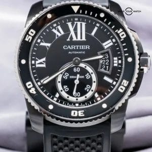Cartier Calibre de Cartier Diver 42 mm Black Dial Stainless Steel ADLC WSCA0006