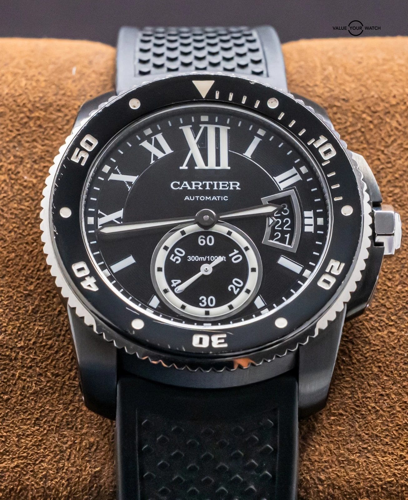 Cartier Calibre de Cartier Diver 42 mm Black Dial Stainless Steel ADLC WSCA0006 - Image 12