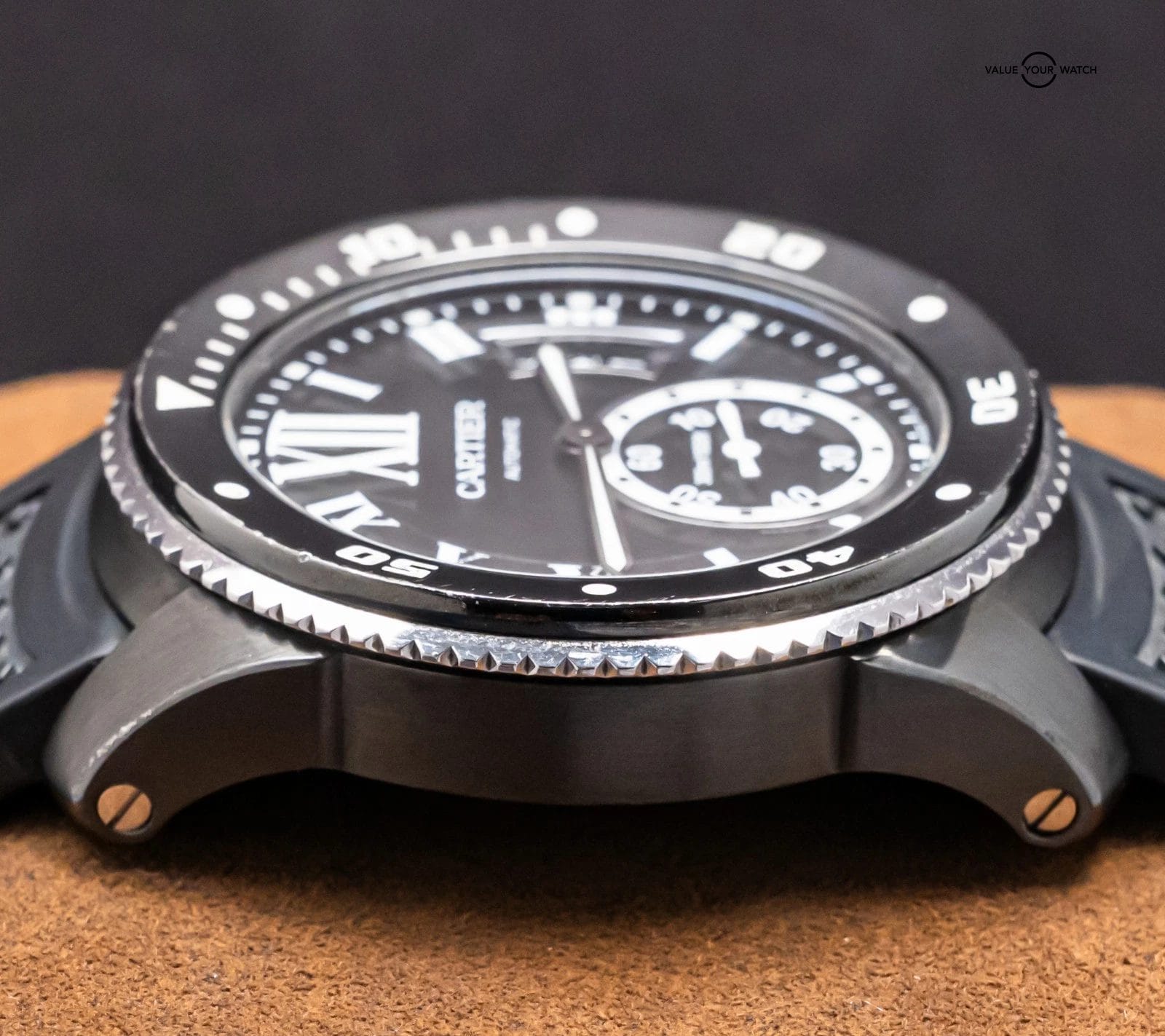 Cartier Calibre de Cartier Diver 42 mm Black Dial Stainless Steel ADLC WSCA0006 - Image 14