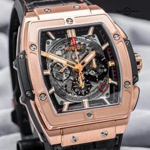 Hublot Spirit Of Big Bang King Gold 45 mm Complete $48K MSRP 601.OX.0183.LR