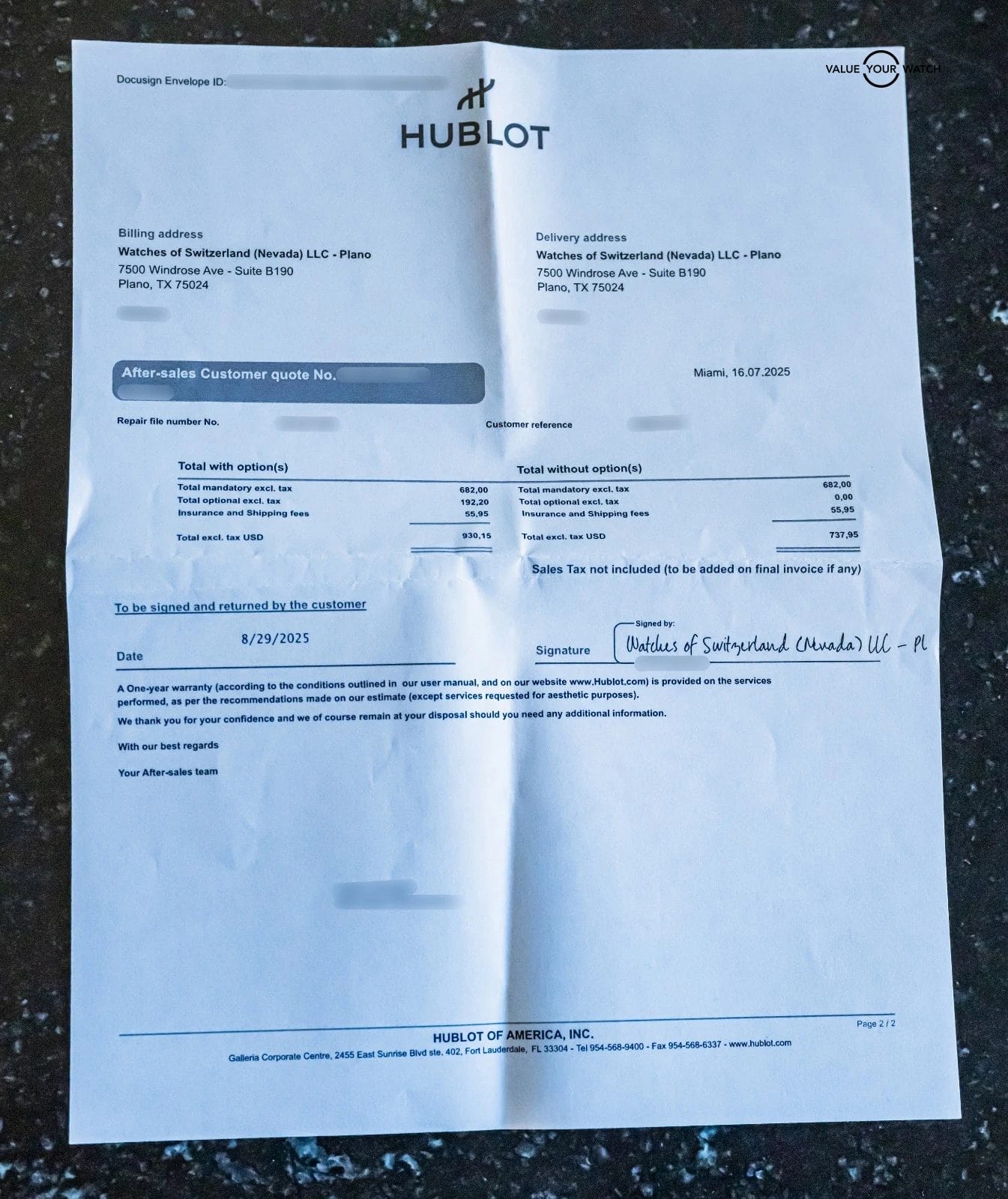 Hublot Big Bang Unico Italia Independent 45mm Limited 411.YL.5190.NR.ITI15 - Image 21