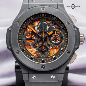 Hublot Aero Bang Big Bang 44 Orange $25K MSRP Matte Ceramic 310.CI.1190.RX.AB010