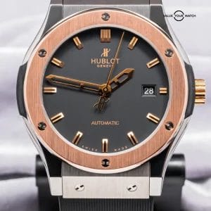 Hublot Classic Fusion 42 mm Zirconium King Gold Complete Deploy 542.NO.1180.LR
