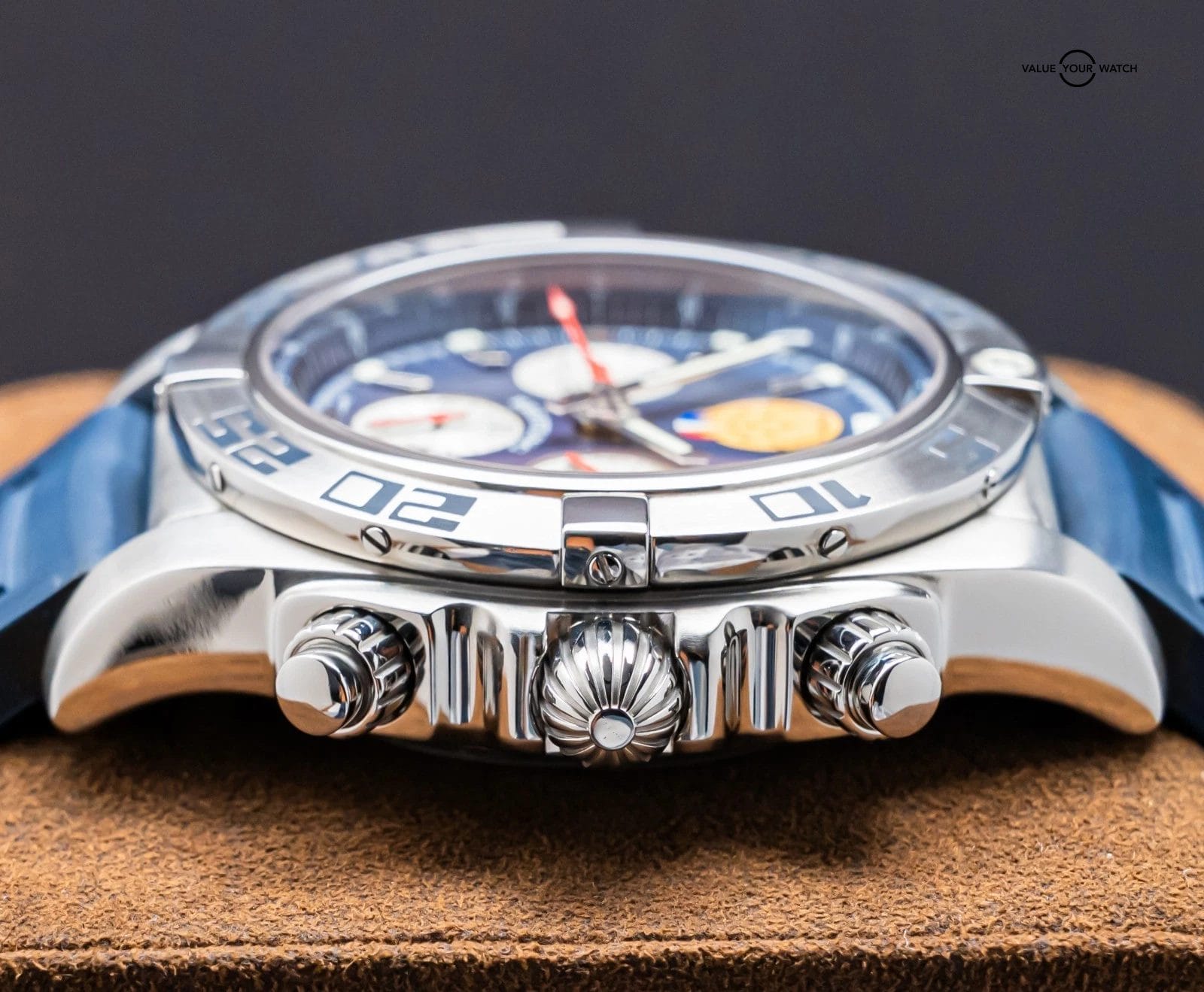 Breitling Chronomat 44 Patrouille de France Limited #422/600 Box Papers AB01109E - Image 12