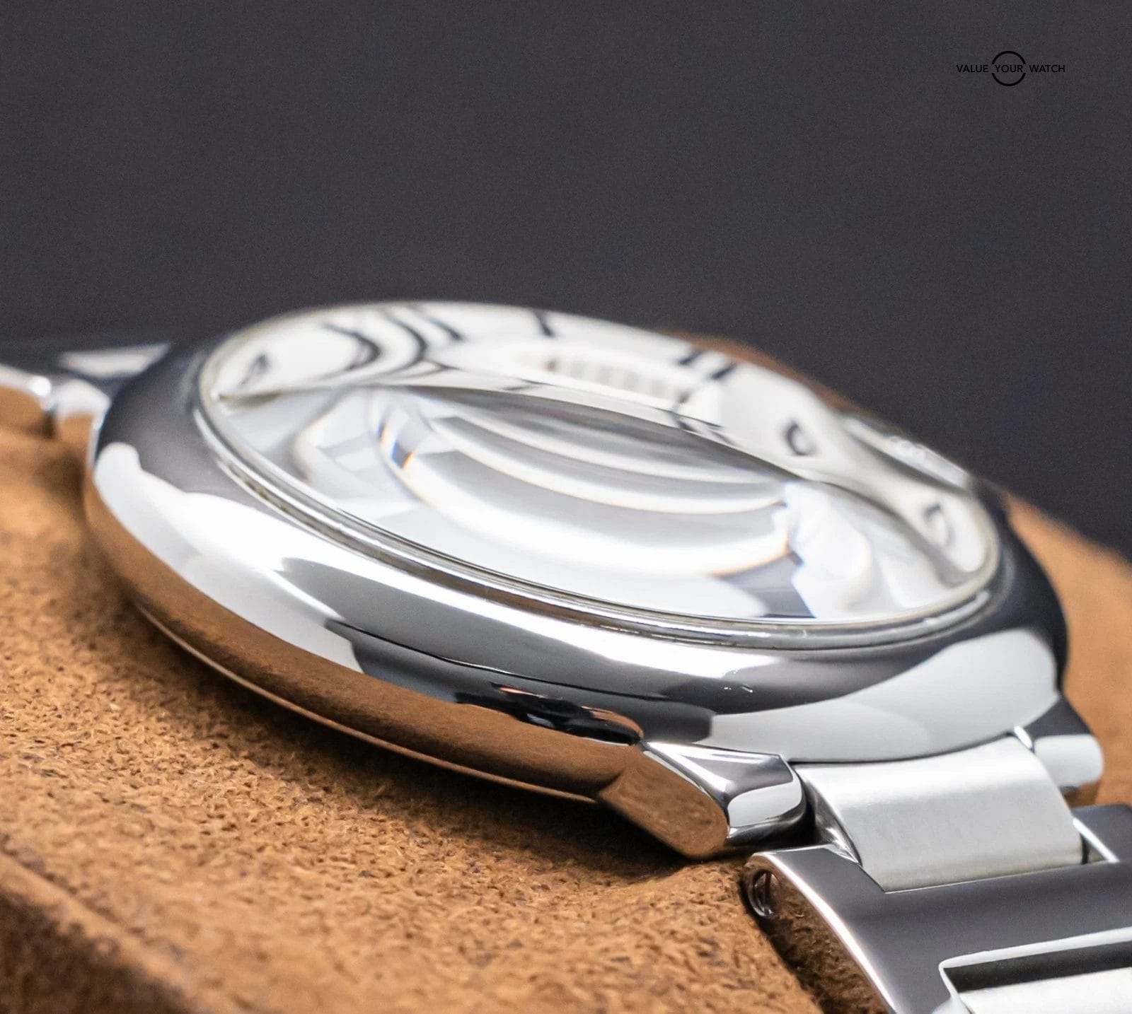 Cartier Ballon Bleu 36 mm Automatic Silver Dial Steel Bracelet Roman W6920046 - Image 9