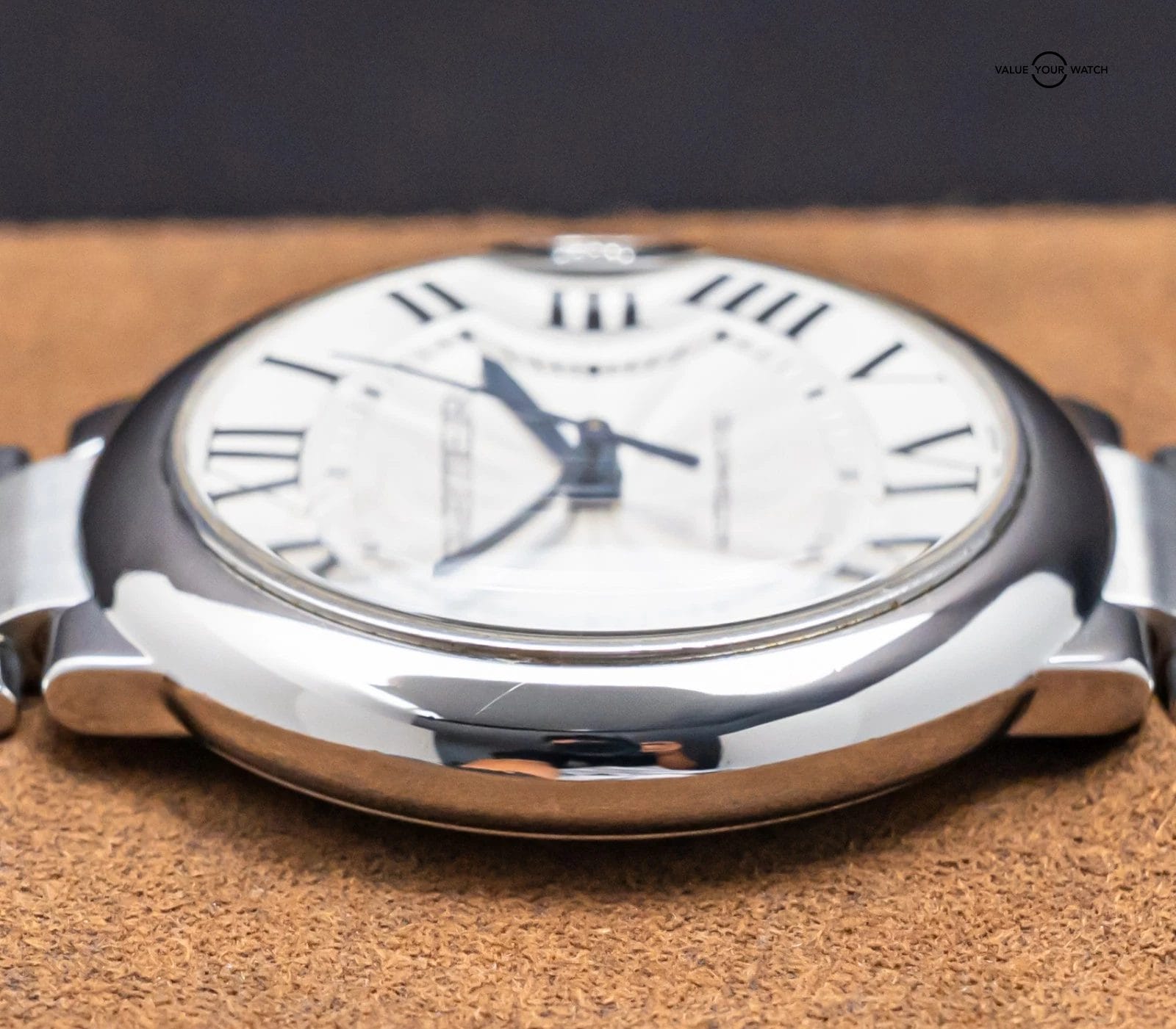 Cartier Ballon Bleu 36 mm Automatic Silver Dial Steel Bracelet Roman W6920046 - Image 10