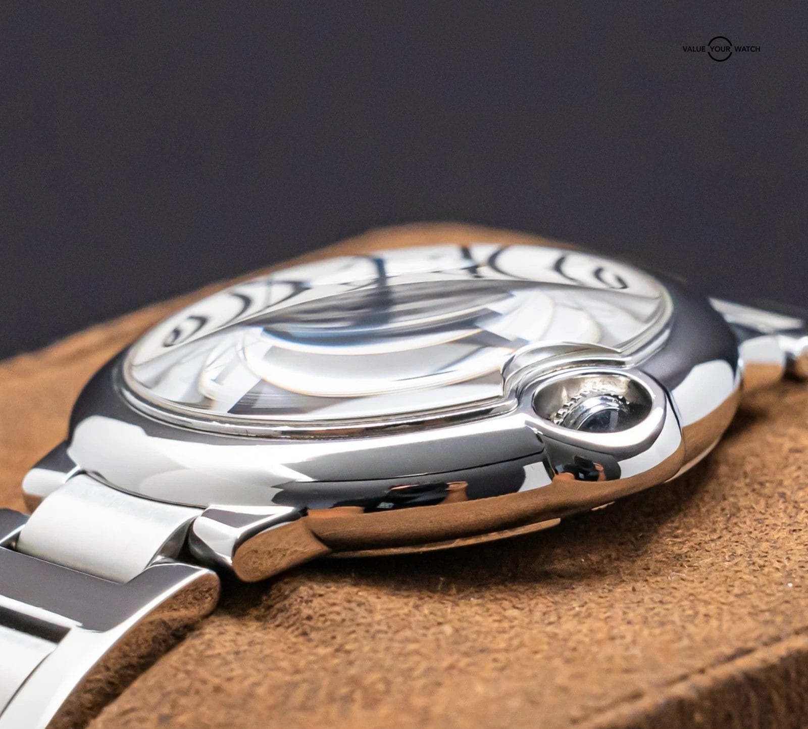 Cartier Ballon Bleu 36 mm Automatic Silver Dial Steel Bracelet Roman W6920046 - Image 12