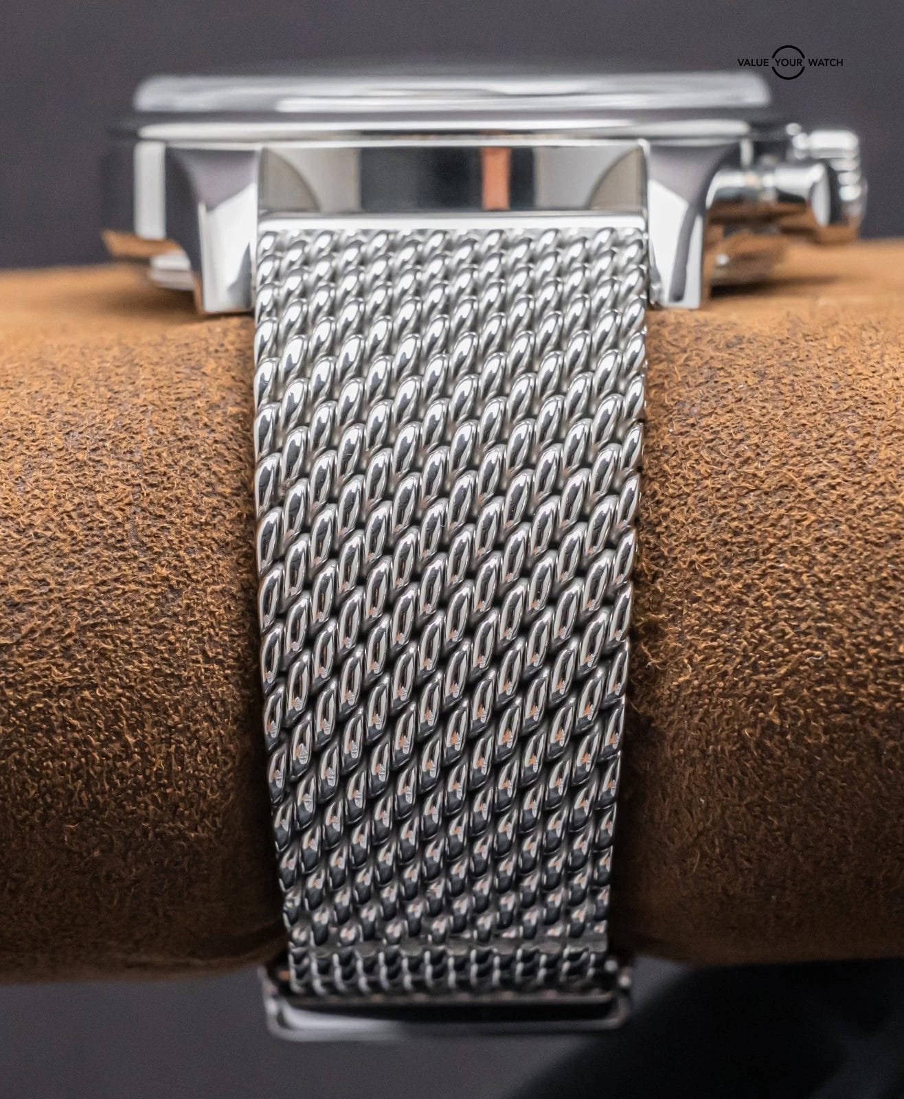 Breitling Transocean Chronograph 43mm B01 Box WARRANTY Mesh Bracelet AB0152 - Image 4