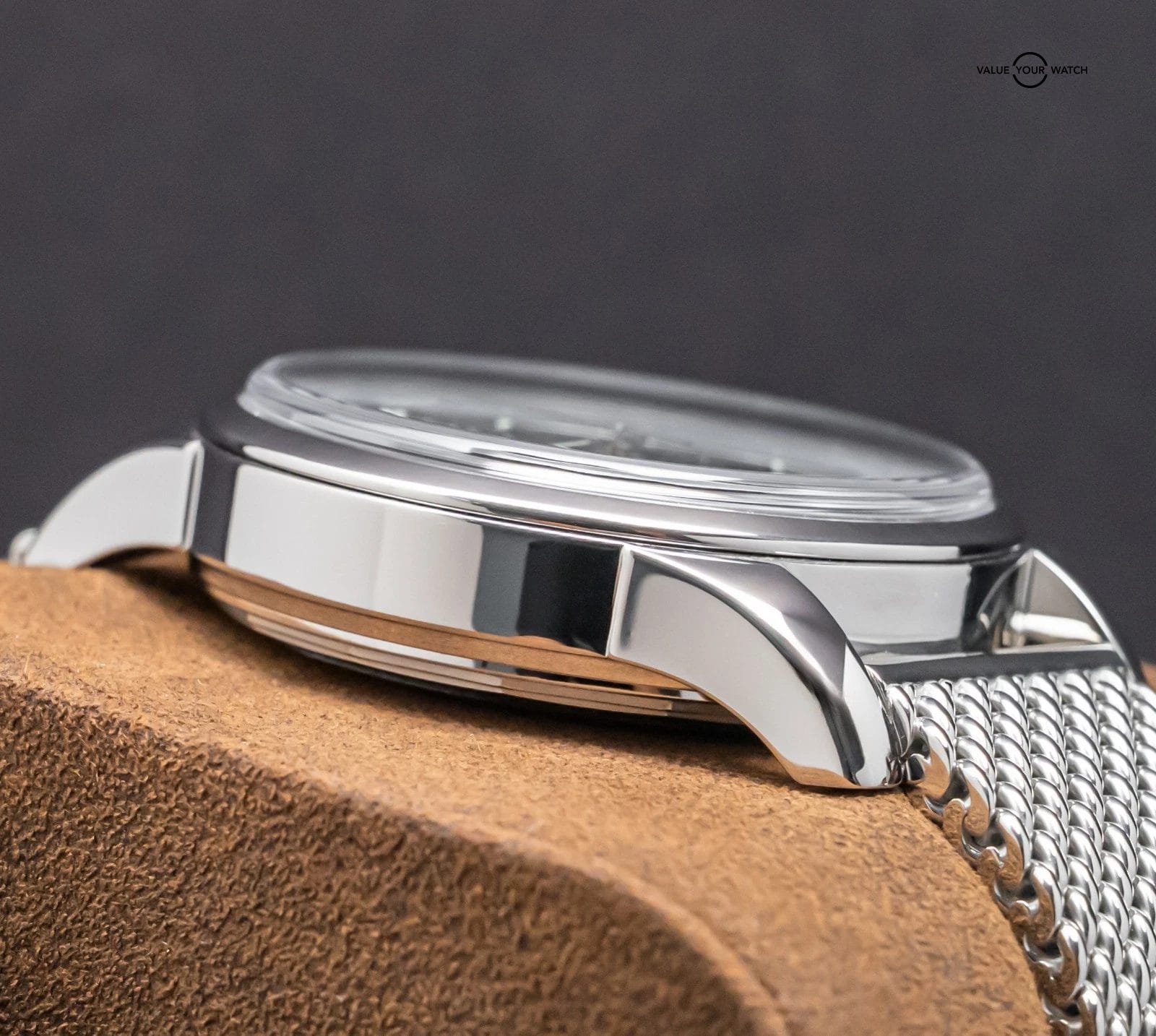 Breitling Transocean Chronograph 43mm B01 Box WARRANTY Mesh Bracelet AB0152 - Image 6