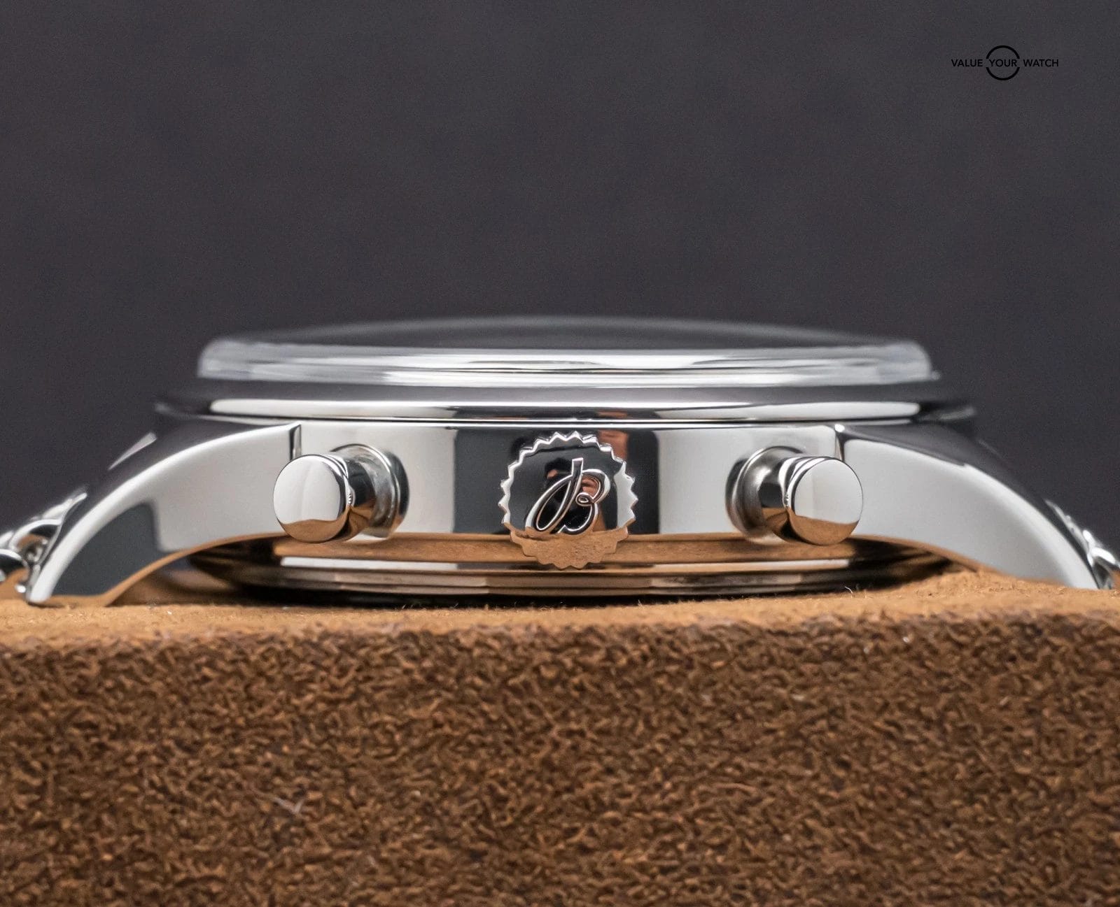 Breitling Transocean Chronograph 43mm B01 Box WARRANTY Mesh Bracelet AB0152 - Image 8