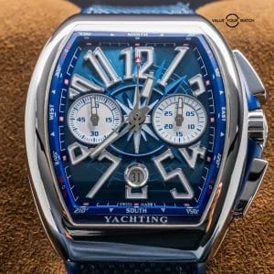 Franck Muller Vanguard Yachting Chrono 45mm Complete V45 CC DT YACHTING AC BL