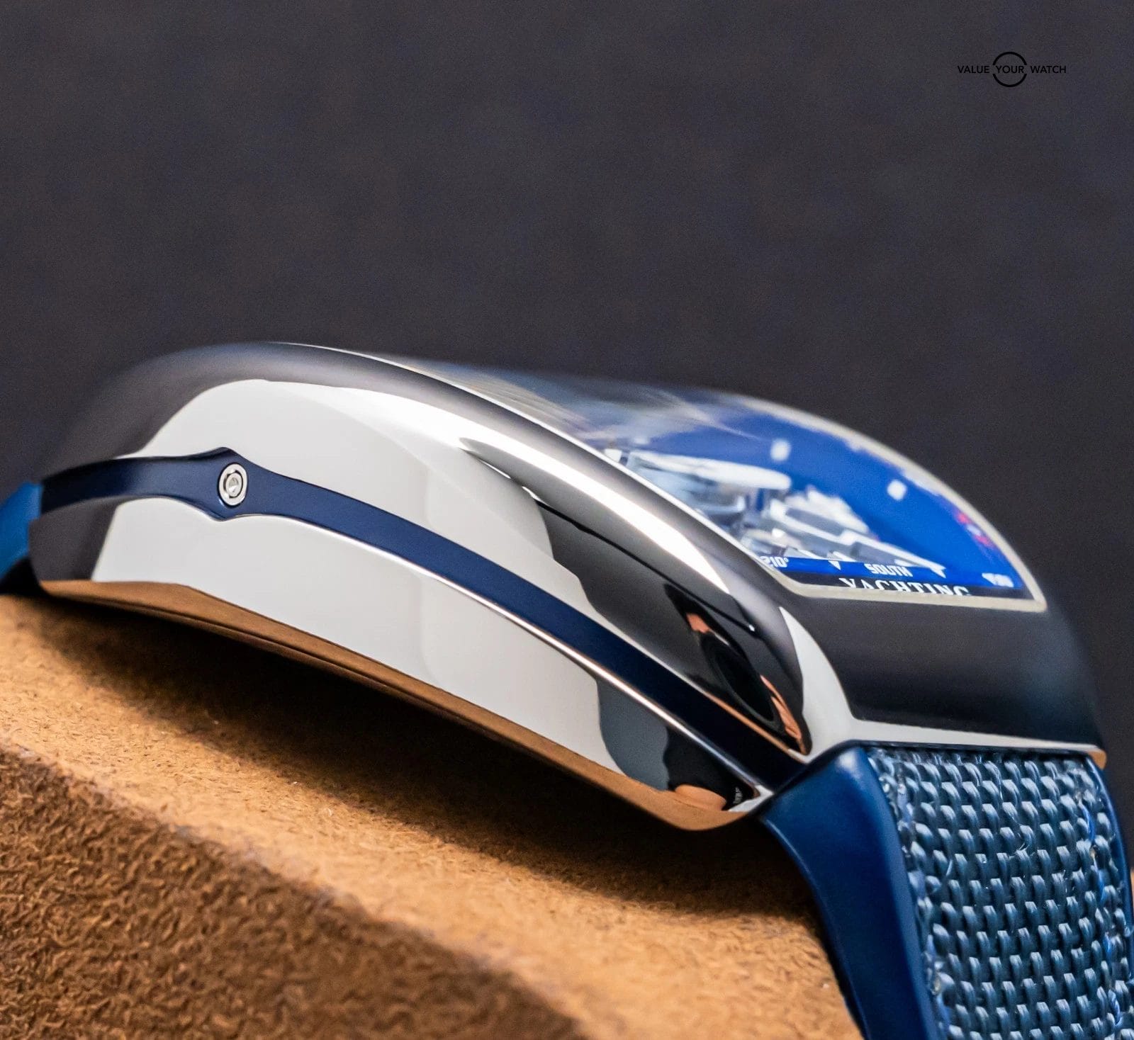 Franck Muller Vanguard Yachting Chrono 45mm Complete V45 CC DT YACHTING AC BL - Image 8