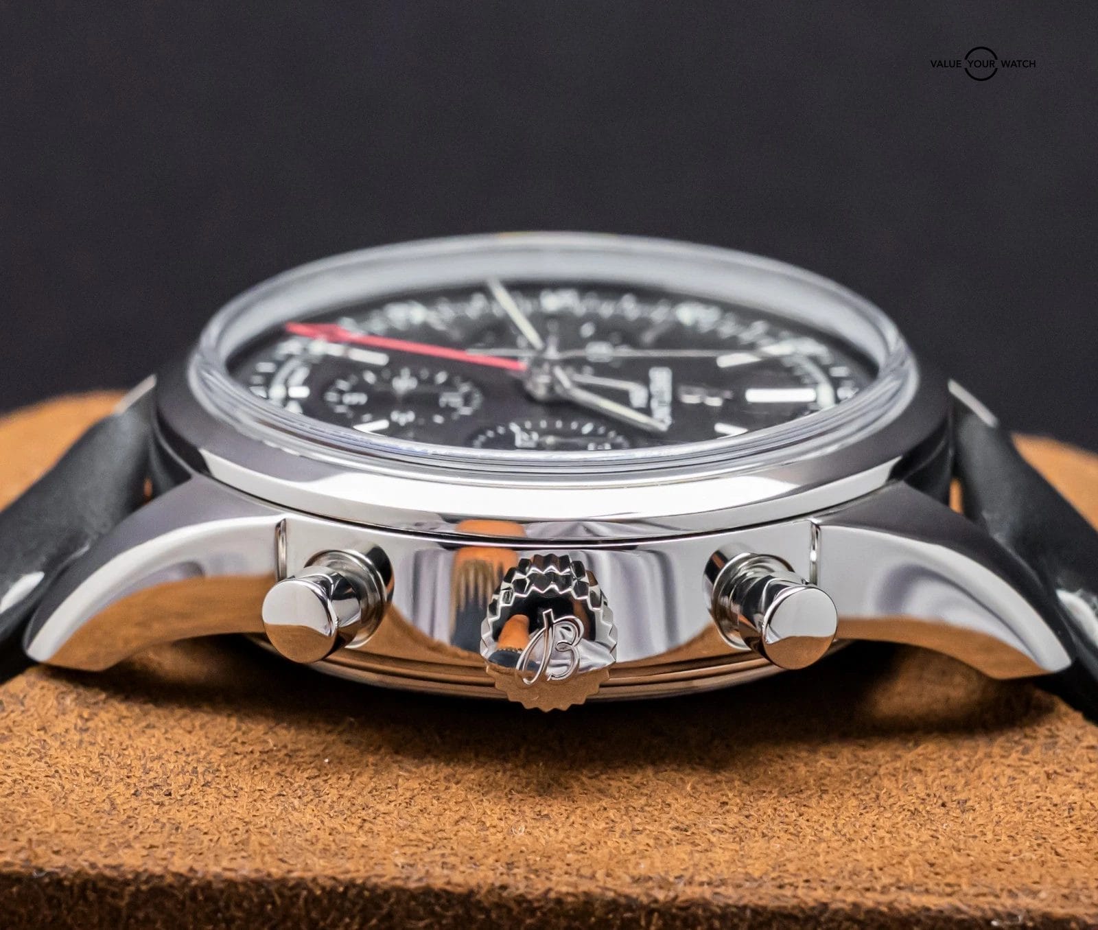 Breitling Transocean Chronograph GMT 43mm Limited $9K MSRP Complete AB0451 - Image 16