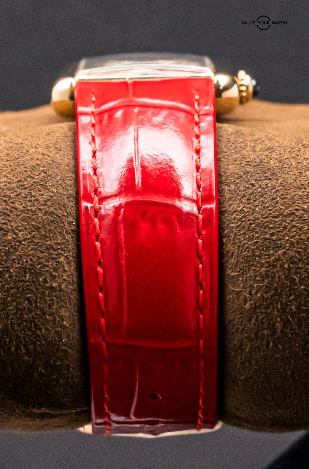 Cartier Tank Solo Small Model Yellow Gold Ladies 31mm Silver Dial Steel W1018755 - Image 5