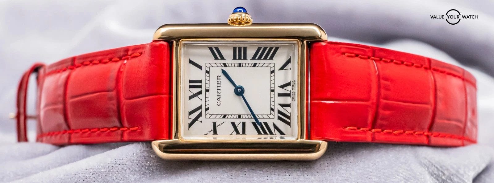 Cartier Tank Solo Small Model Yellow Gold Ladies 31mm Silver Dial Steel W1018755 - Image 11