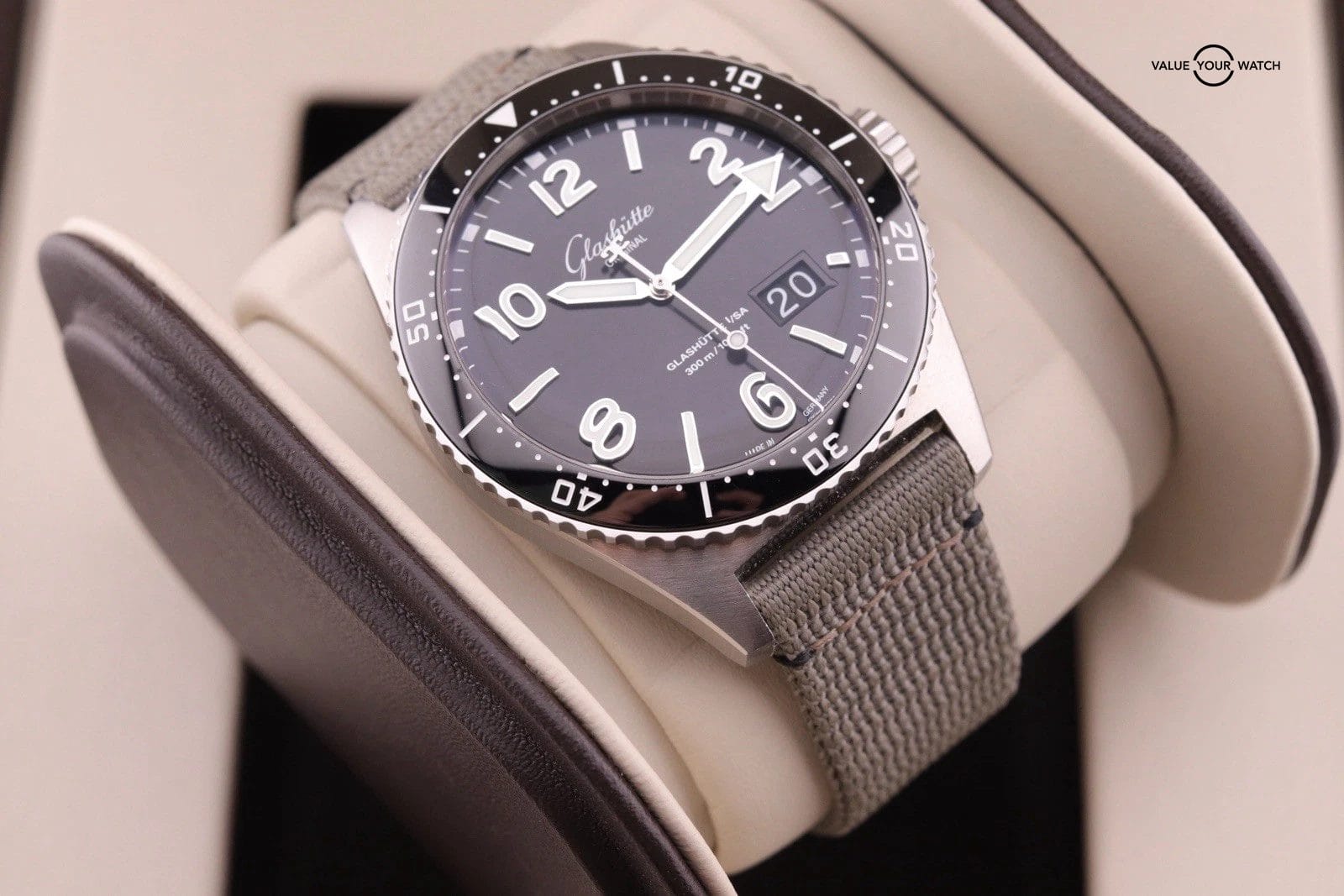 Glashütte Original Seaq Panoramadatum 1-36-13-01-80-34 2020 Complete Set - Image 8