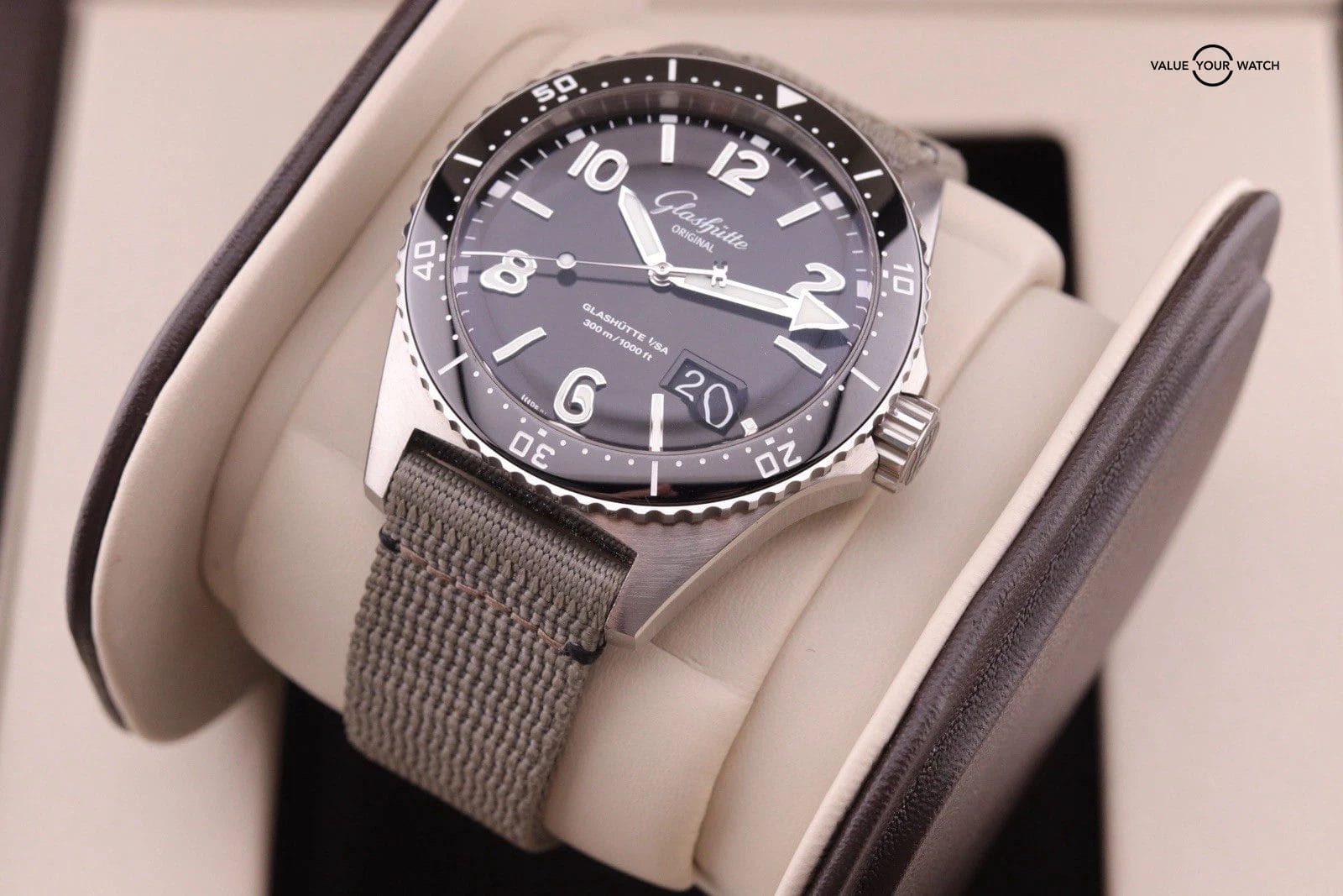 Glashütte Original Seaq Panoramadatum 1-36-13-01-80-34 2020 Complete Set - Image 9