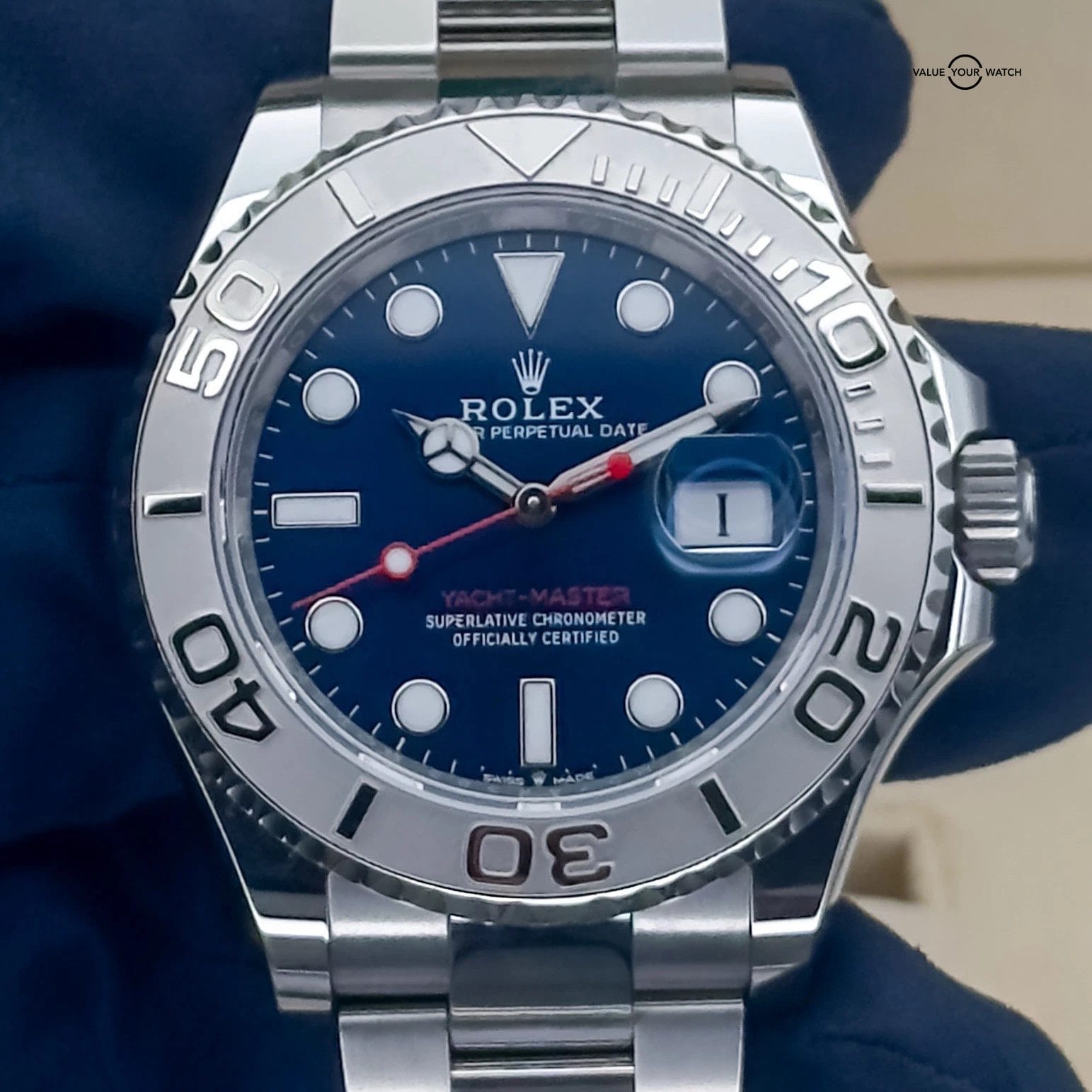 2024 Rolex Yacht-Master 40mm Blue Dial 126622 - Image 12